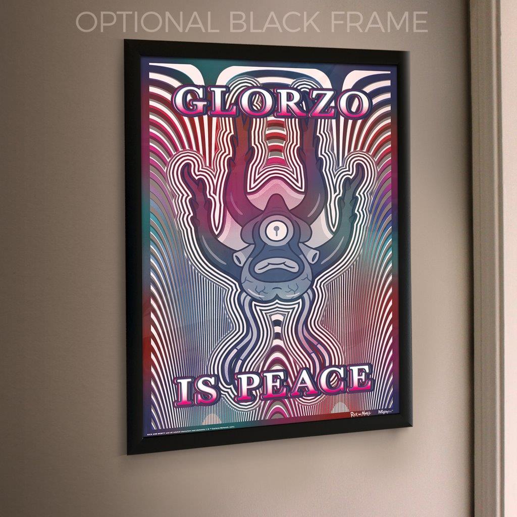 Rick and Morty (Glorzo is Peace) MightyPrint™ Wall Art MP17240688