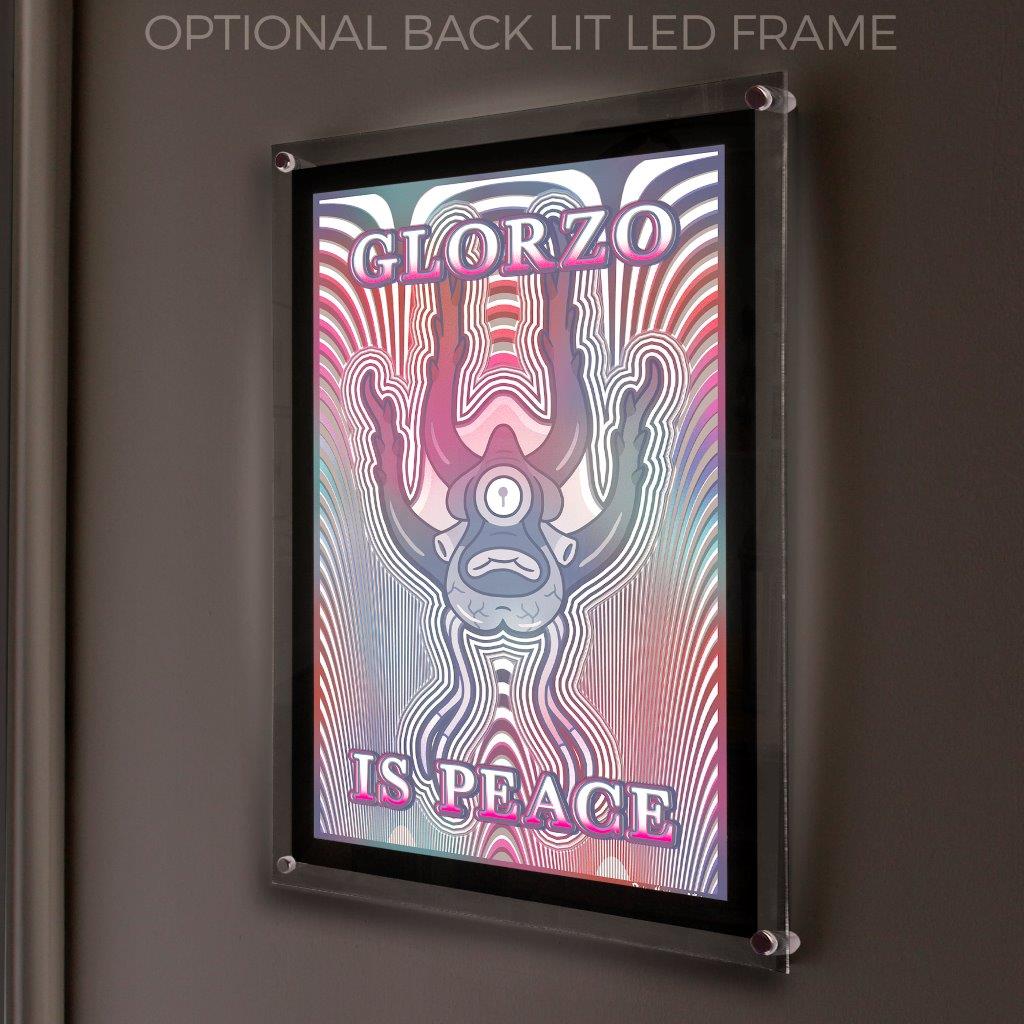 Rick and Morty (Glorzo is Peace) MightyPrint™ Wall Art MP17240688