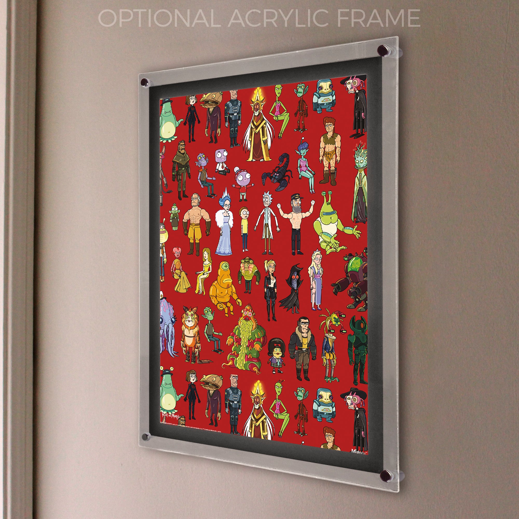 Rick and Morty (Characters) MightyPrint™ Wall Art MP17240689