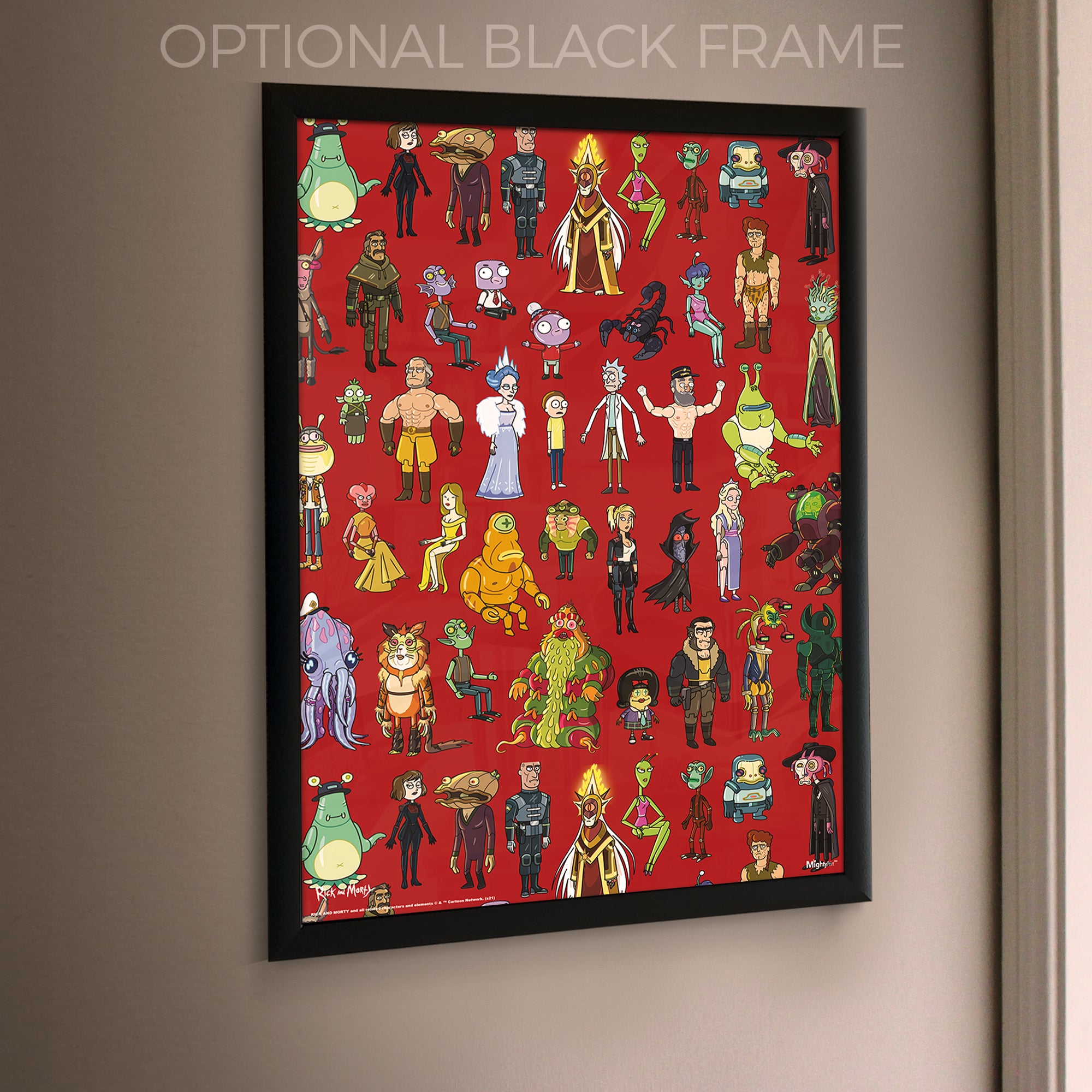 Rick and Morty (Characters) MightyPrint™ Wall Art MP17240689