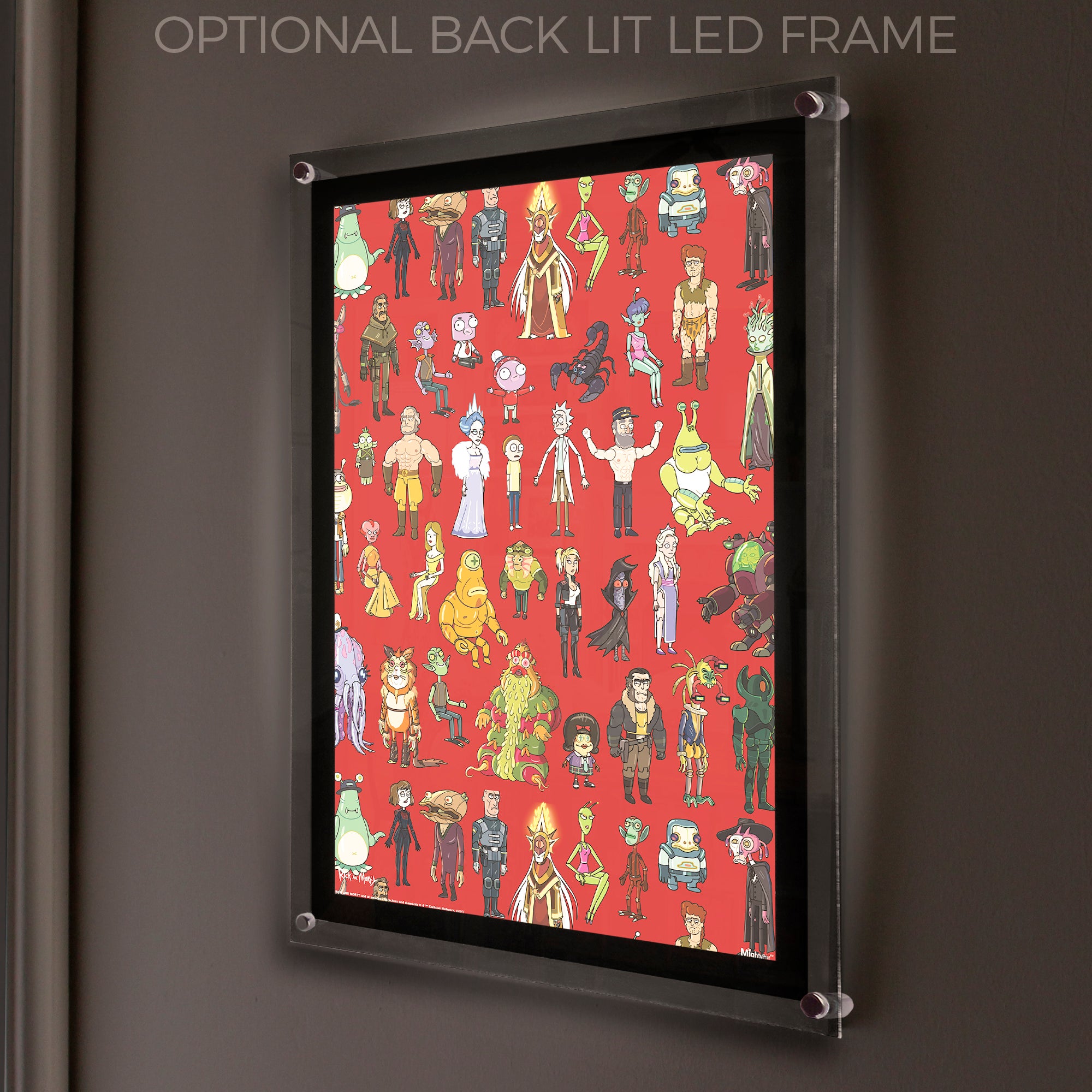 Rick and Morty (Characters) MightyPrint™ Wall Art MP17240689