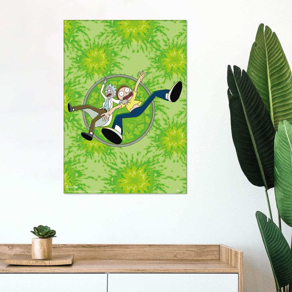 Rick and Morty (Acid) MightyPrint™ Wall Art MP17240690