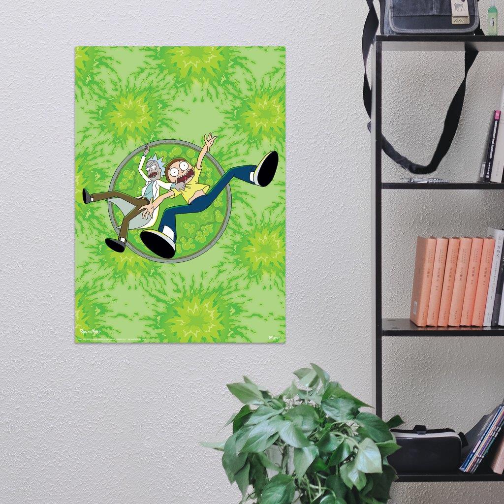 Rick and Morty (Acid) MightyPrint™ Wall Art MP17240690