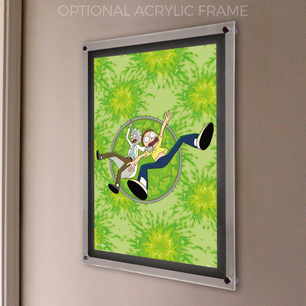 Rick and Morty (Acid) MightyPrint™ Wall Art MP17240690