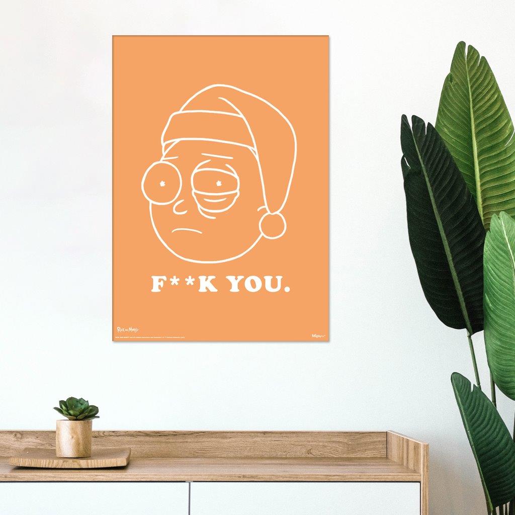 Rick and Morty (FK YOU) MightyPrint™ Wall Art MP17240692