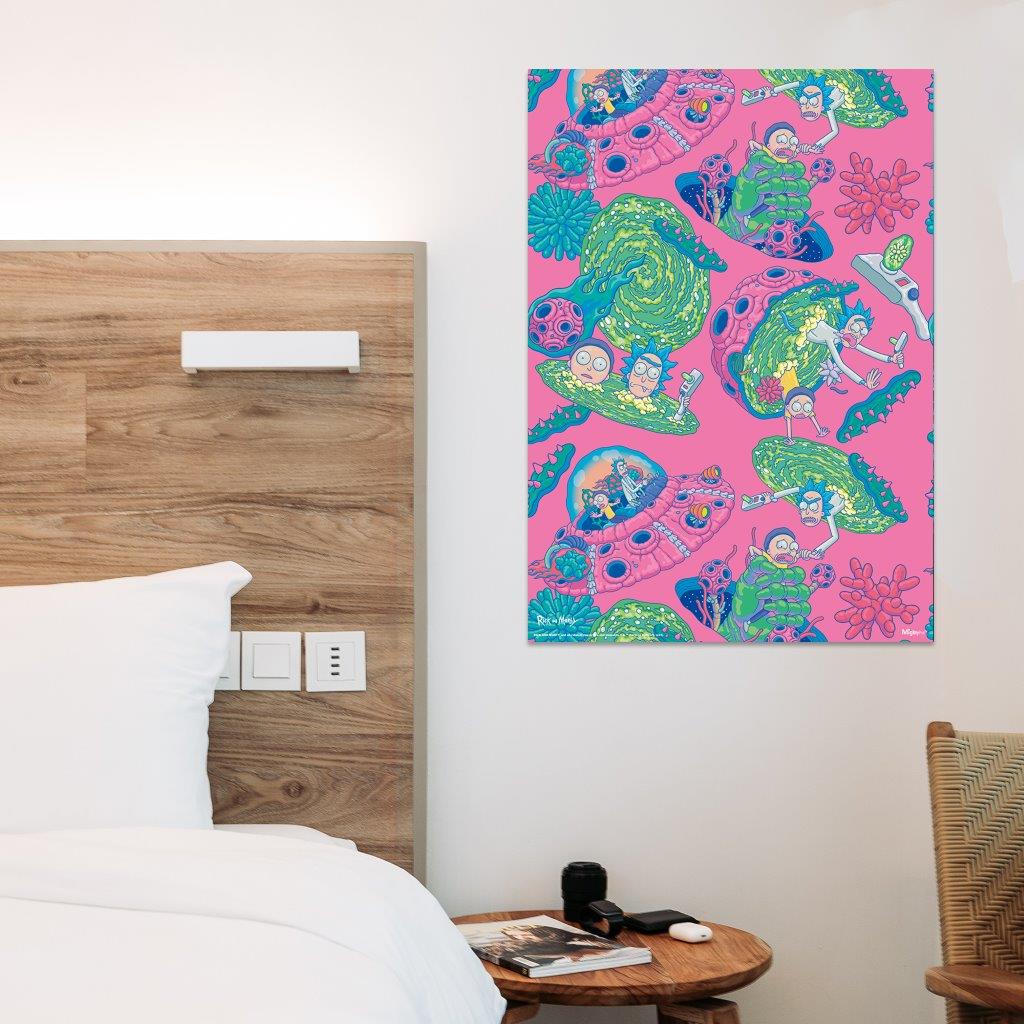Rick and Morty (Rick and Morty) MightyPrint™ Wall Art MP17240693