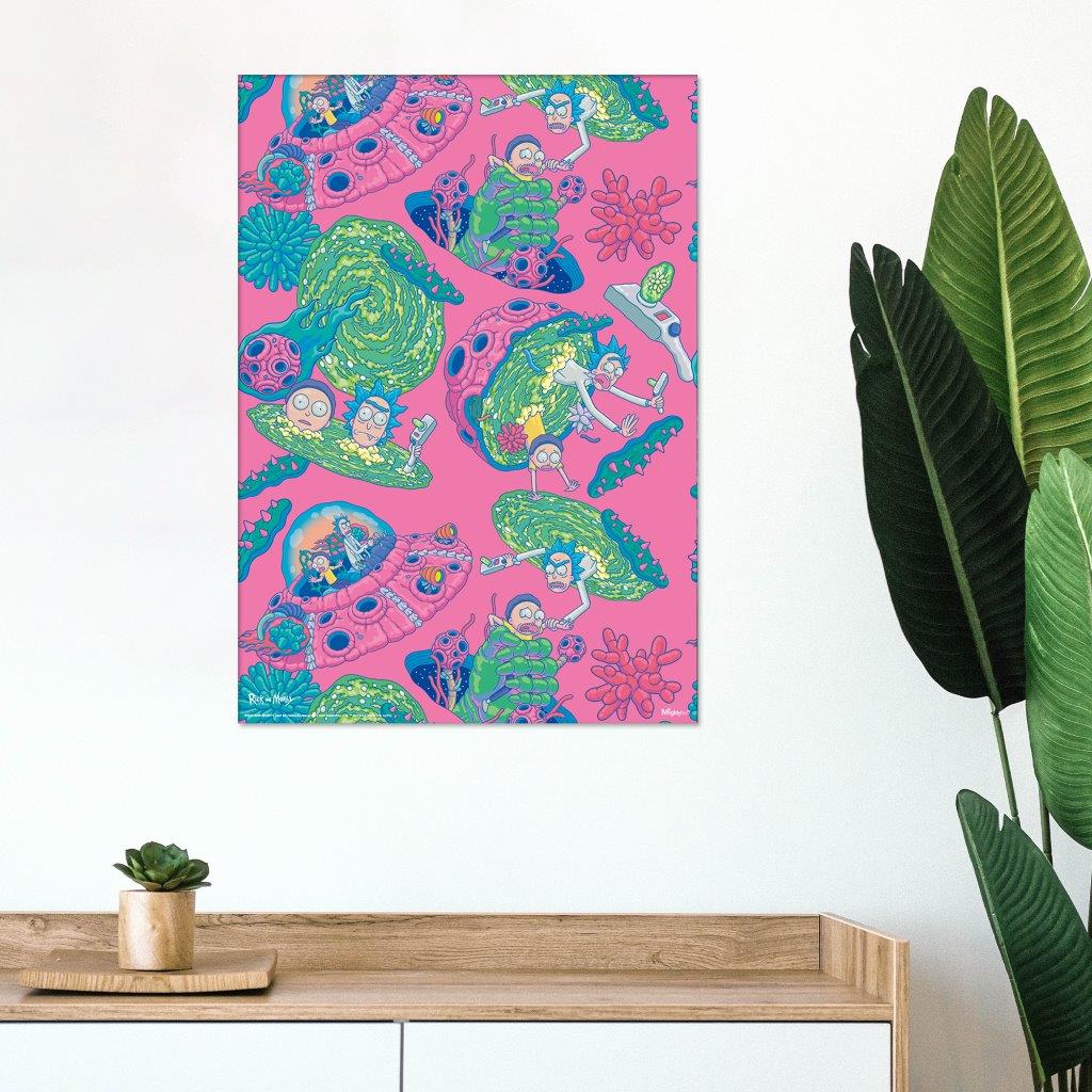 Rick and Morty (Rick and Morty) MightyPrint™ Wall Art MP17240693