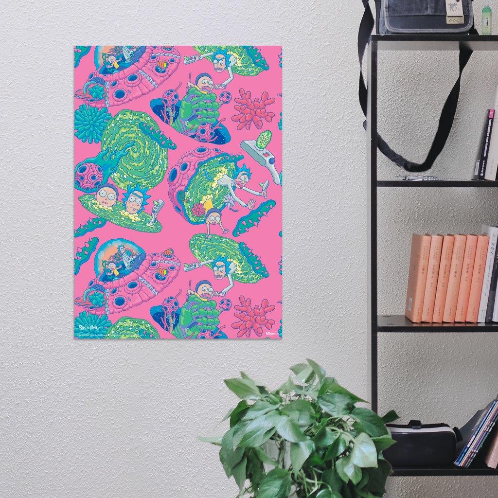 Rick and Morty (Rick and Morty) MightyPrint™ Wall Art MP17240693