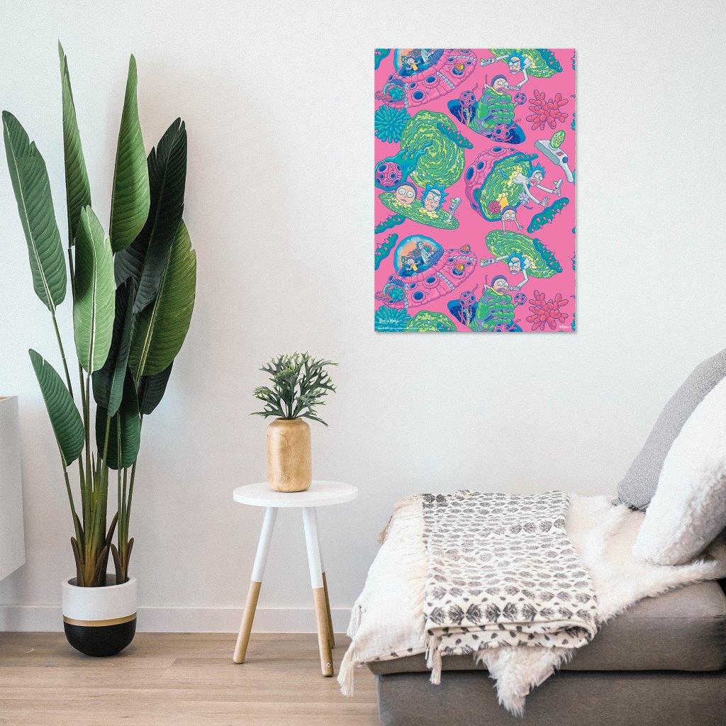 Rick and Morty (Rick and Morty) MightyPrint™ Wall Art MP17240693
