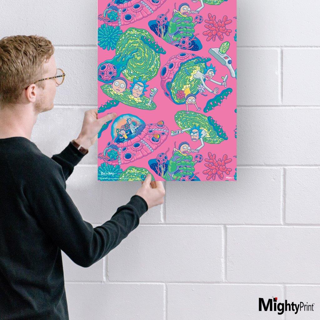 Rick and Morty (Rick and Morty) MightyPrint™ Wall Art MP17240693