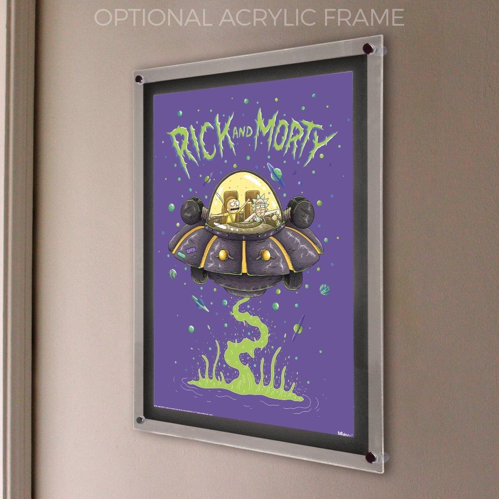 Rick and Morty (Space) MightyPrint™ Wall Art MP17240694