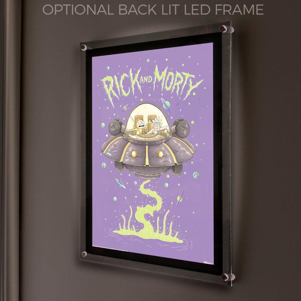 Rick and Morty (Space) MightyPrint™ Wall Art MP17240694
