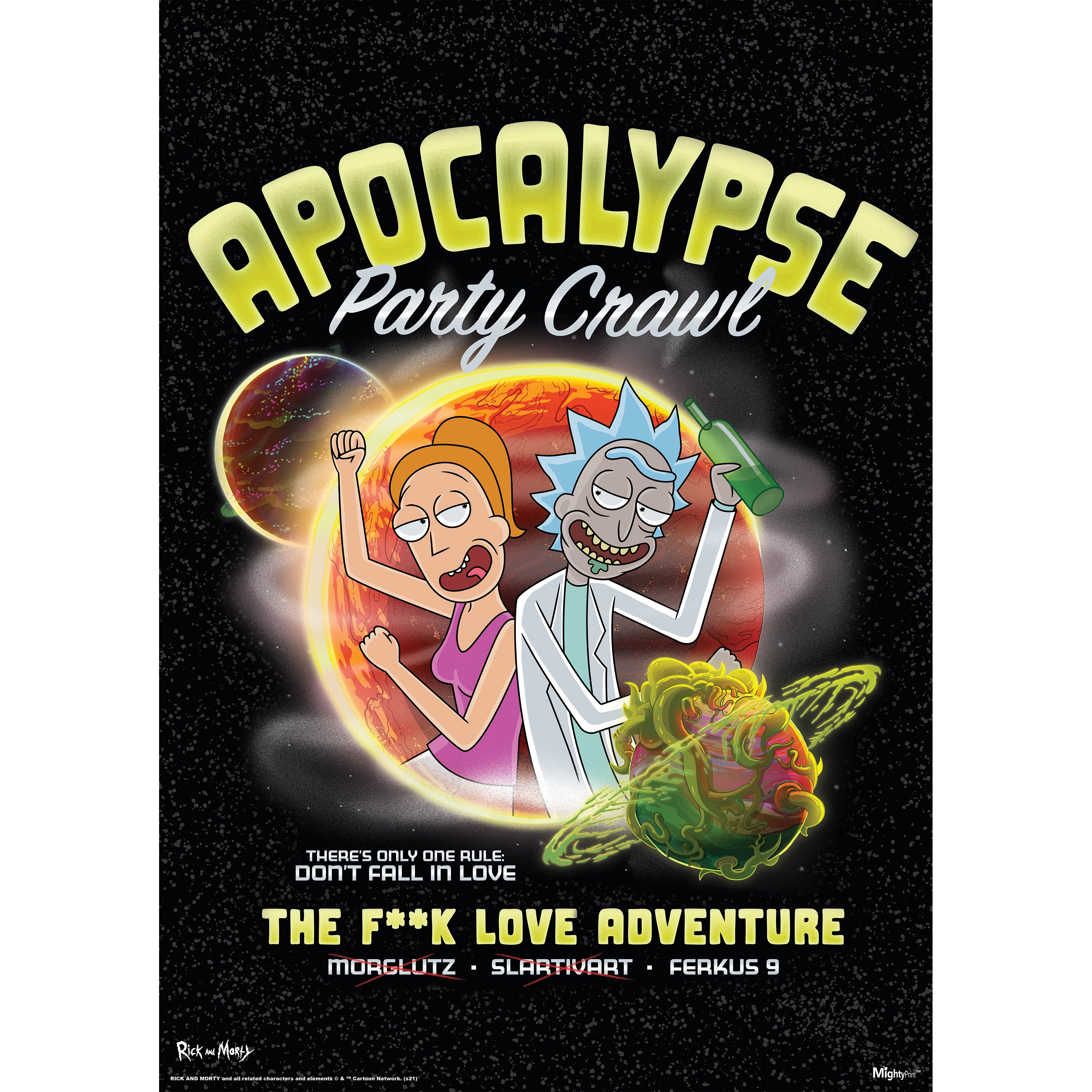 Rick and Morty (Apocalypse) MightyPrint™ Wall Art MP17240695