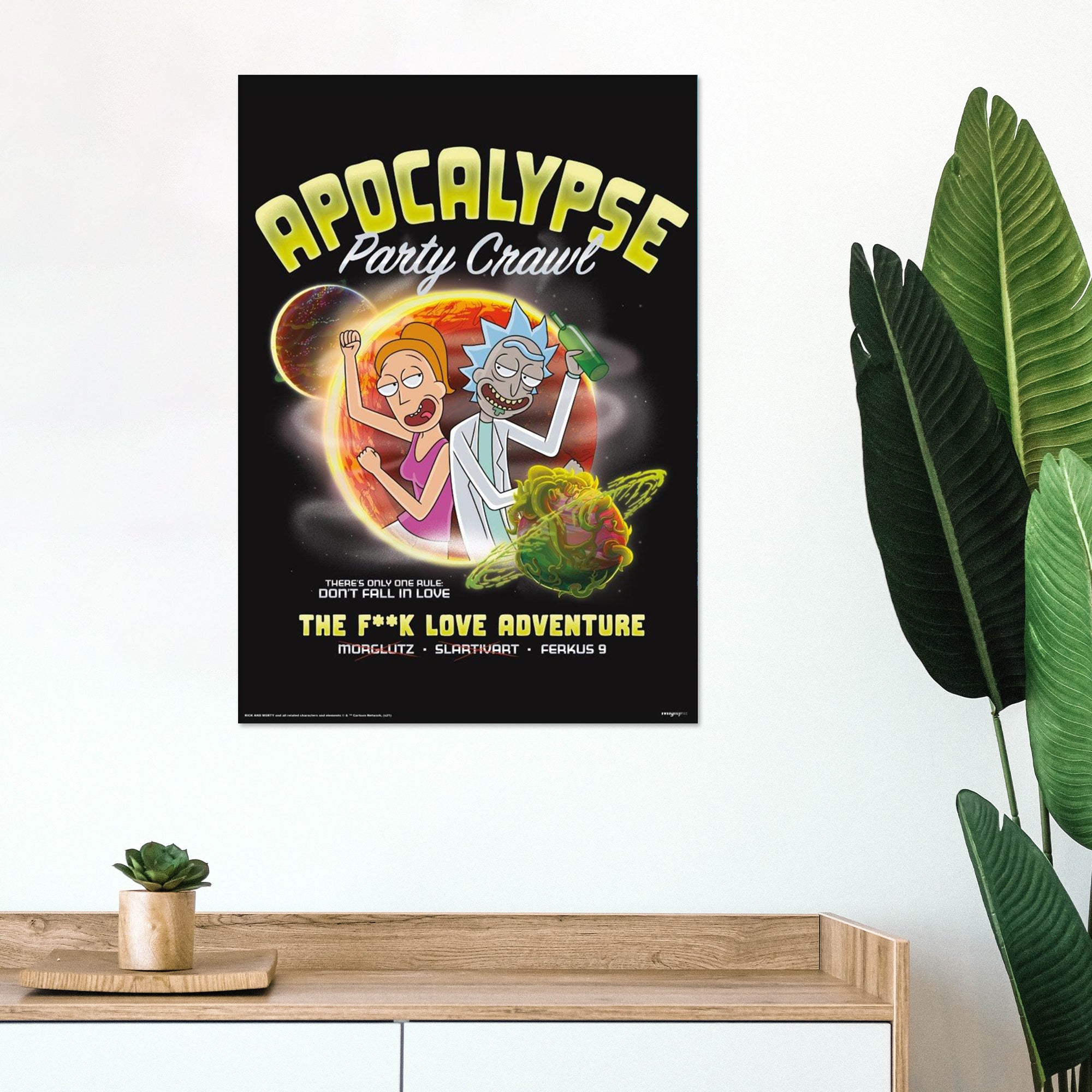 Rick and Morty (Apocalypse) MightyPrint™ Wall Art MP17240695