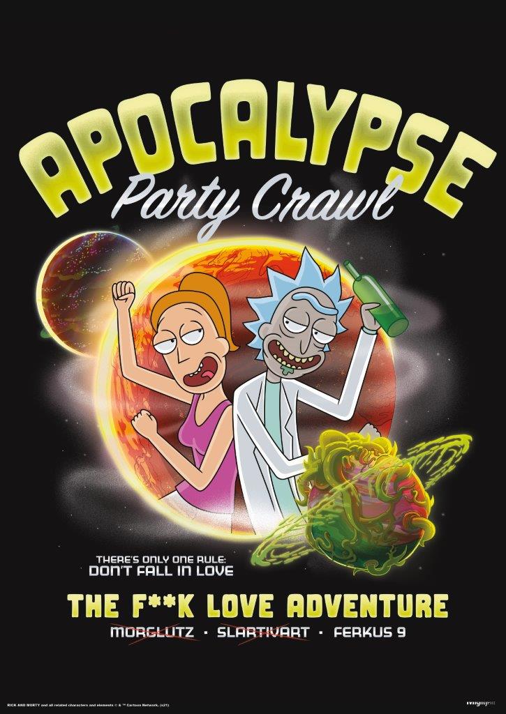 Rick and Morty (Apocalypse) MightyPrint™ Wall Art MP17240695