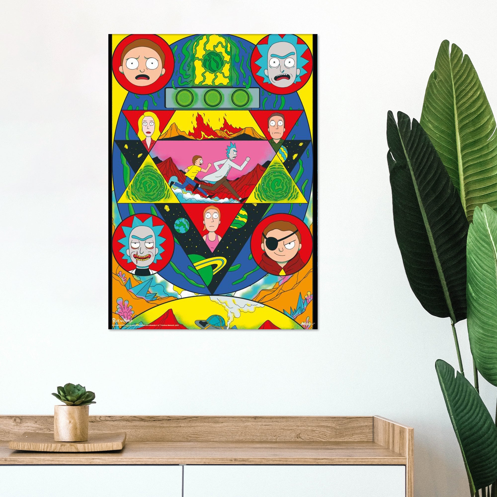 Rick and Morty (Immortal) MightyPrint™ Wall Art MP17240696