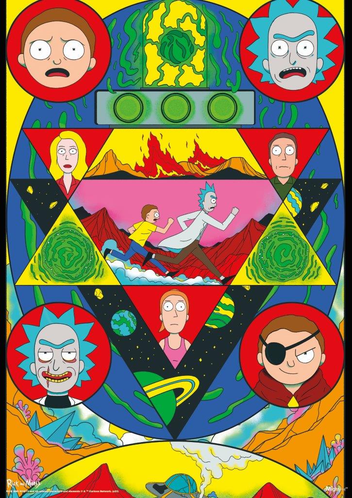 Rick and Morty (Immortal) MightyPrint™ Wall Art MP17240696
