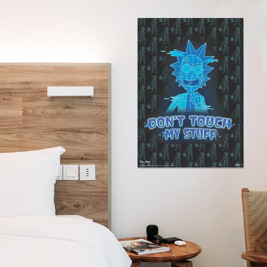 Rick and Morty (Don't Touch My Stuff) MightyPrint™ Wall Art MP17240698