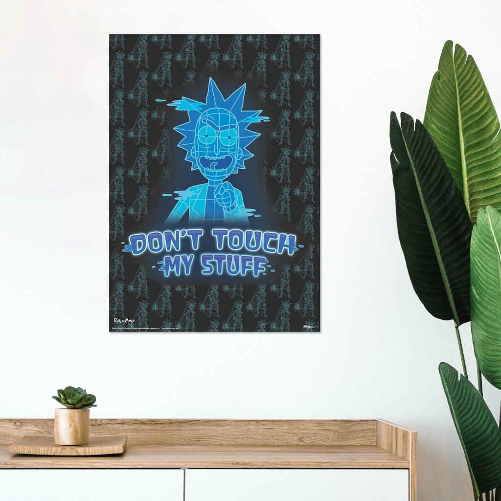 Rick and Morty (Don't Touch My Stuff) MightyPrint™ Wall Art MP17240698