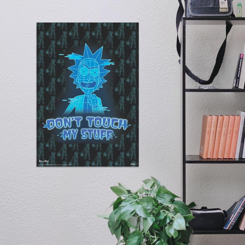 Rick and Morty (Don't Touch My Stuff) MightyPrint™ Wall Art MP17240698