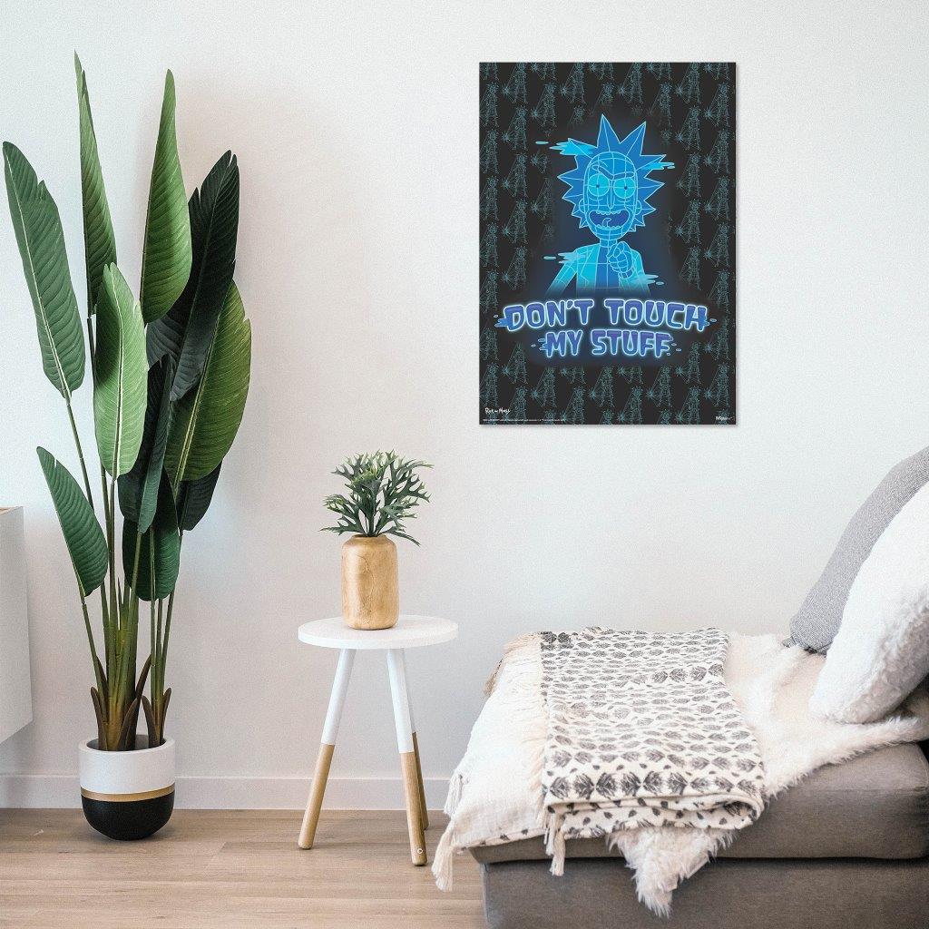 Rick and Morty (Don't Touch My Stuff) MightyPrint™ Wall Art MP17240698