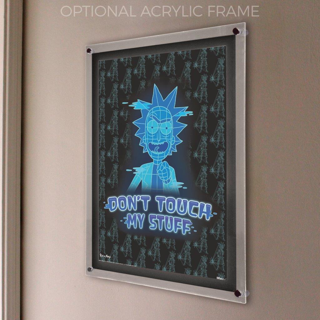 Rick and Morty (Don't Touch My Stuff) MightyPrint™ Wall Art MP17240698