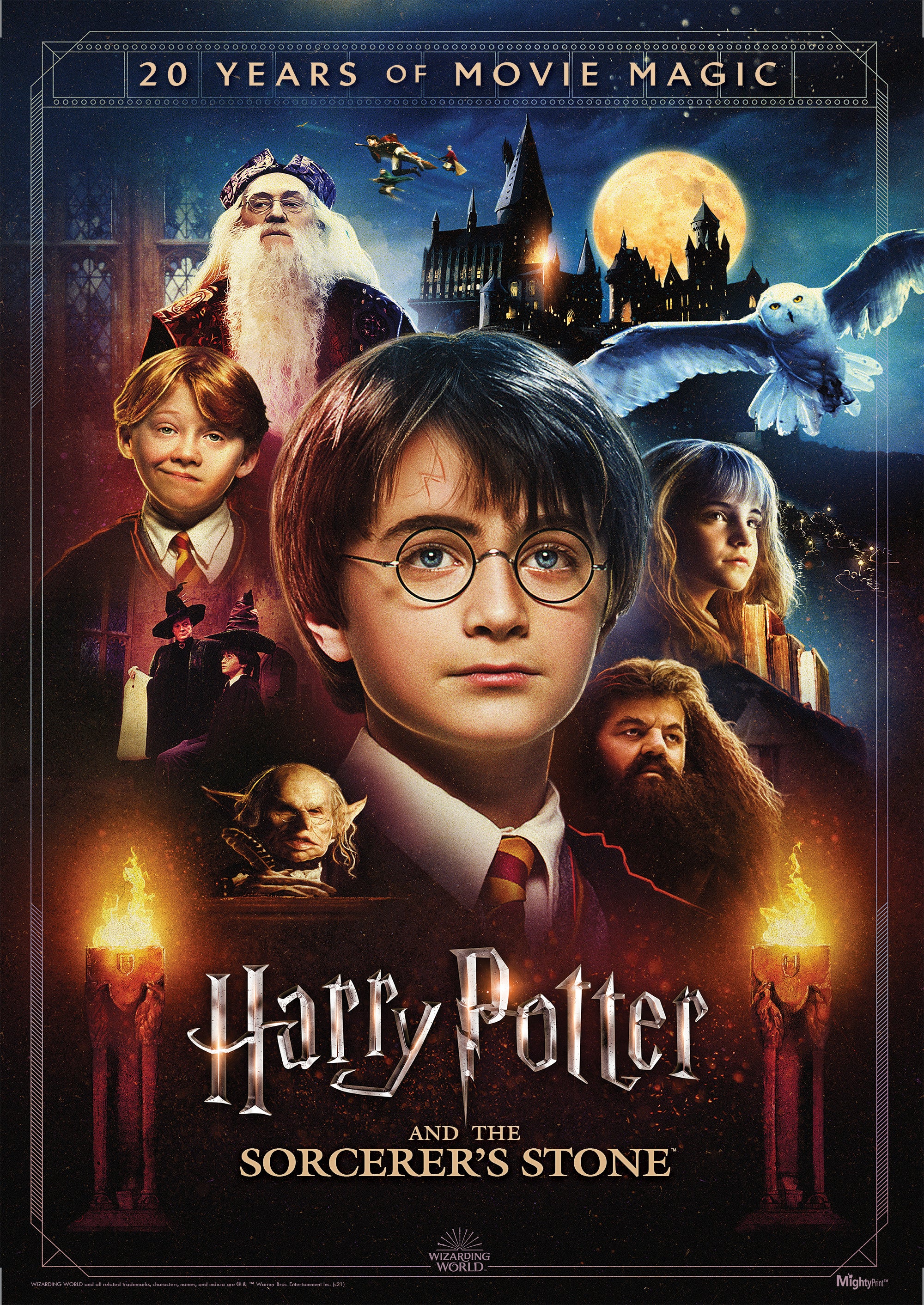 Harry Potter and the Sorcerers Stone (20th Anniversary) MightyPrint™ Wall Art MP17240699