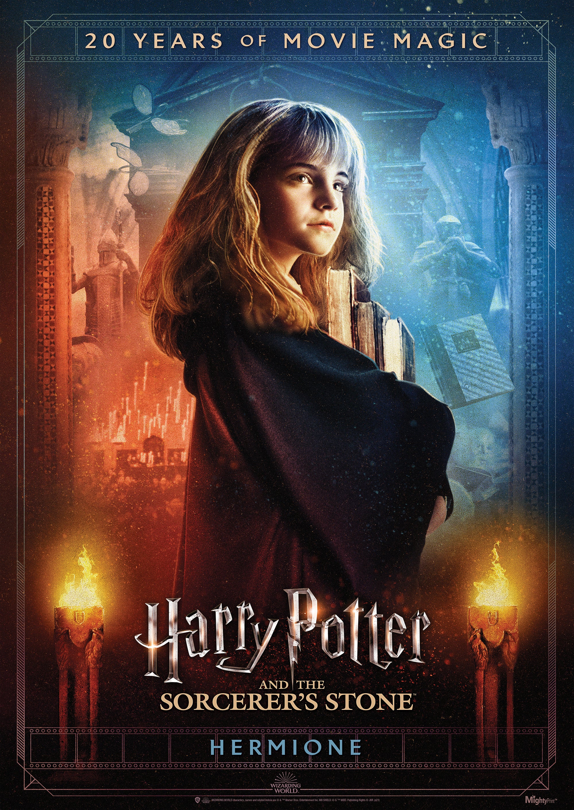Harry Potter and the Sorcerers Stone (20th Anniversary - Hermione) MightyPrint™ Wall Art MP17240700
