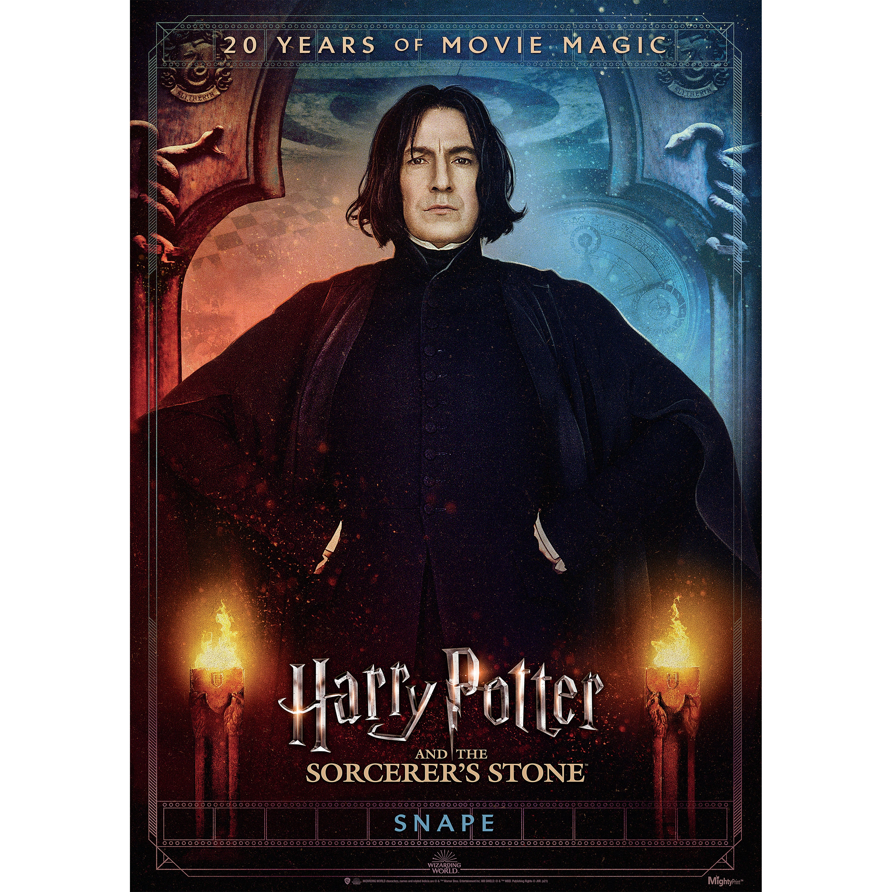 Harry Potter and the Sorcerers Stone (20th Anniversary - Snape) MightyPrint™ Wall Art MP17240701