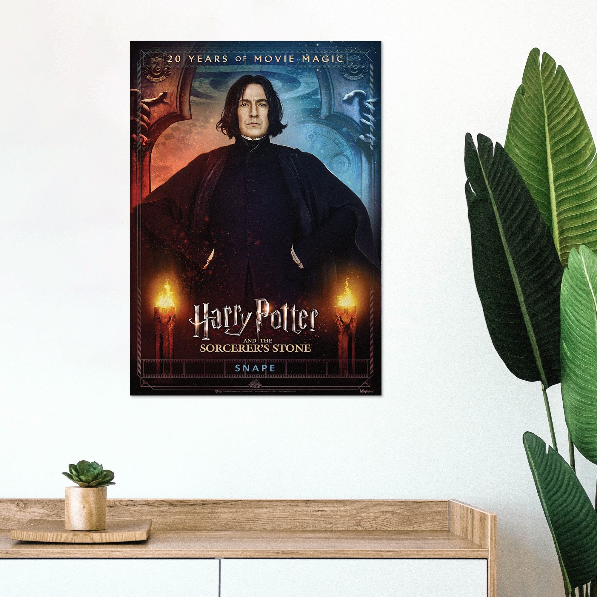 Harry Potter and the Sorcerers Stone (20th Anniversary - Snape) MightyPrint™ Wall Art MP17240701