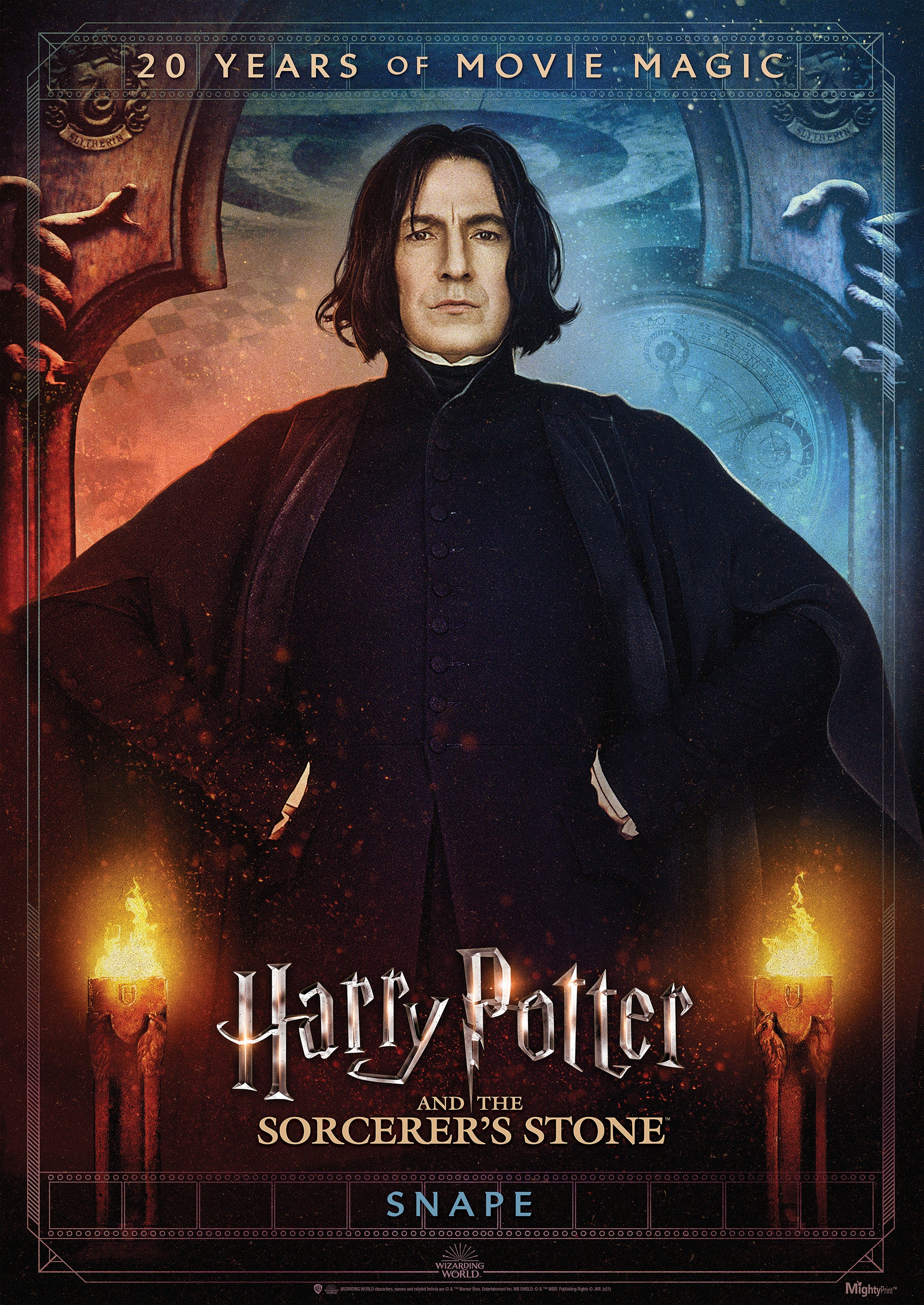 Harry Potter and the Sorcerers Stone (20th Anniversary - Snape) MightyPrint™ Wall Art MP17240701