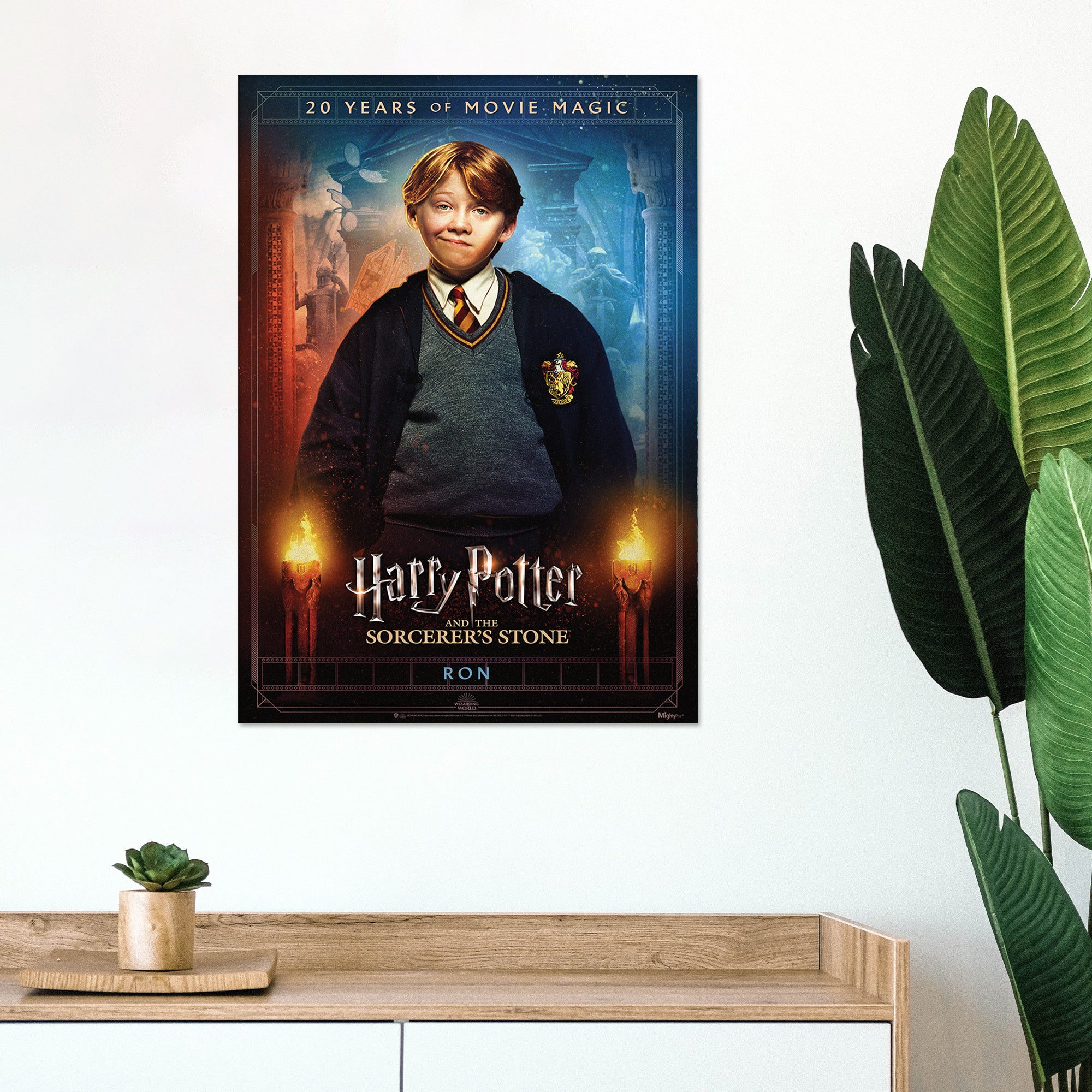 Harry Potter and the Sorcerers Stone (20th Anniversary - Ron) MightyPrint™ Wall Art MP17240702