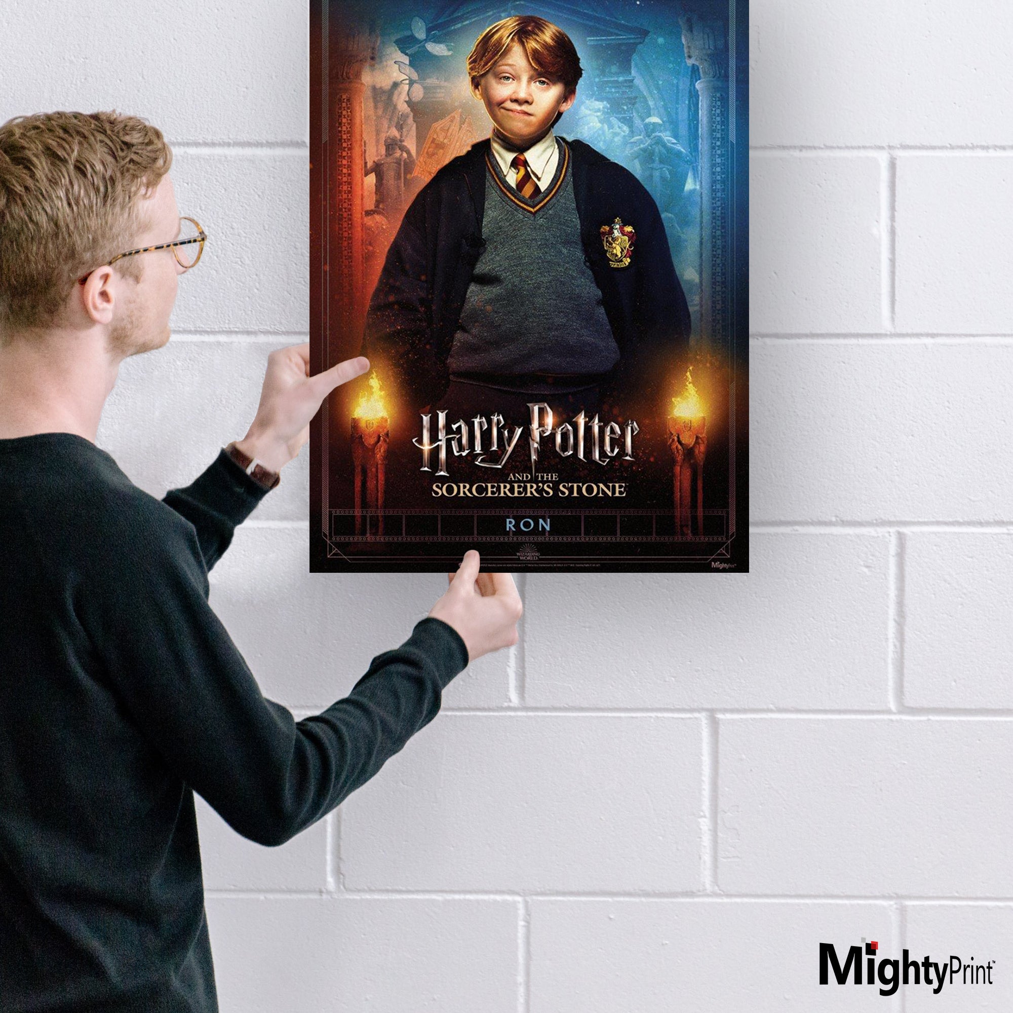 Harry Potter and the Sorcerers Stone (20th Anniversary - Ron) MightyPrint™ Wall Art MP17240702