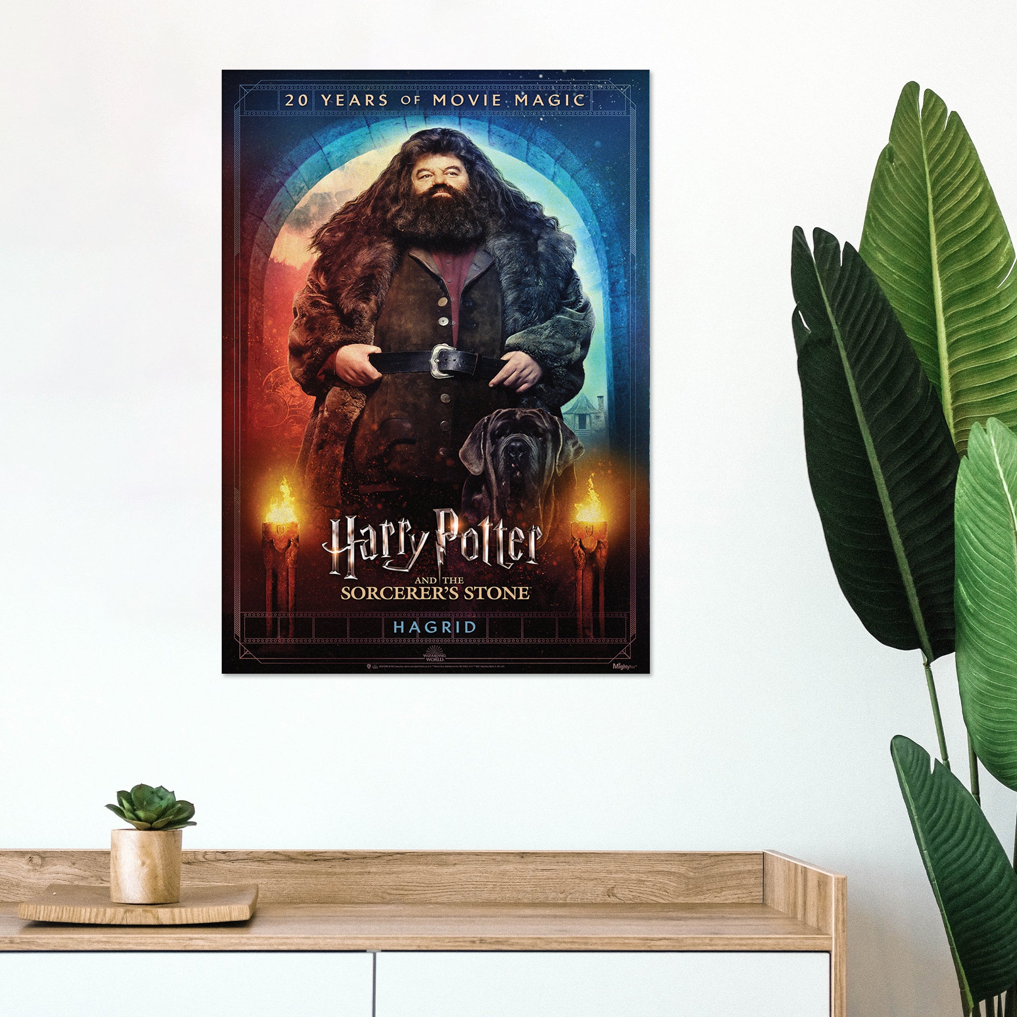 Harry Potter and the Sorcerers Stone (20th Anniversary - Hagrid) MightyPrint™ Wall Art MP17240703