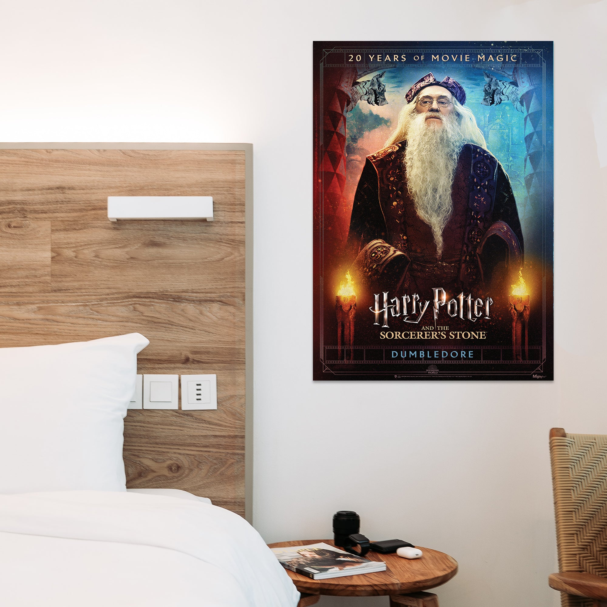 Harry Potter and the Sorcerers Stone (20th Anniversary - Dumbledore) MightyPrint™ Wall Art MP17240704