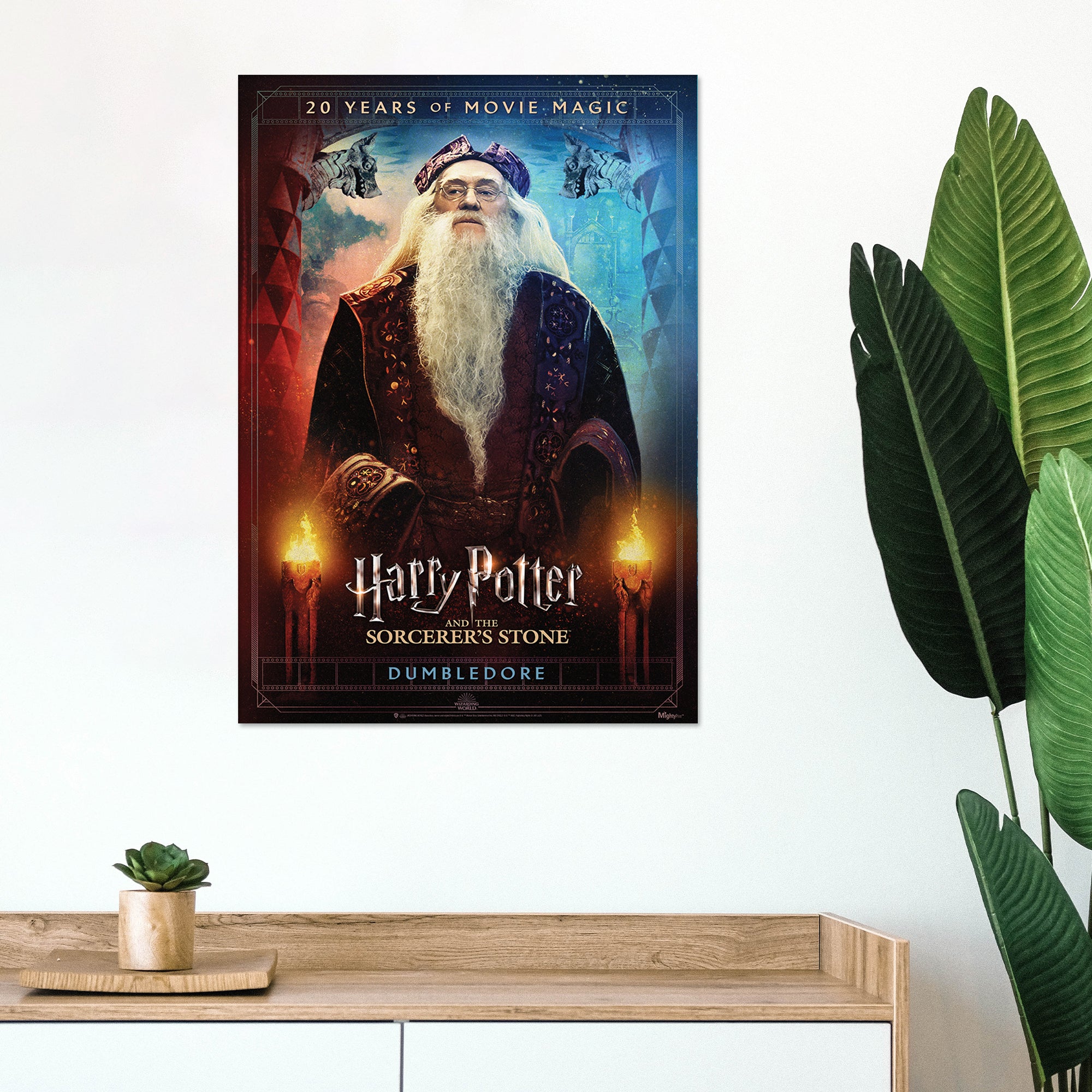 Harry Potter and the Sorcerers Stone (20th Anniversary - Dumbledore) MightyPrint™ Wall Art MP17240704