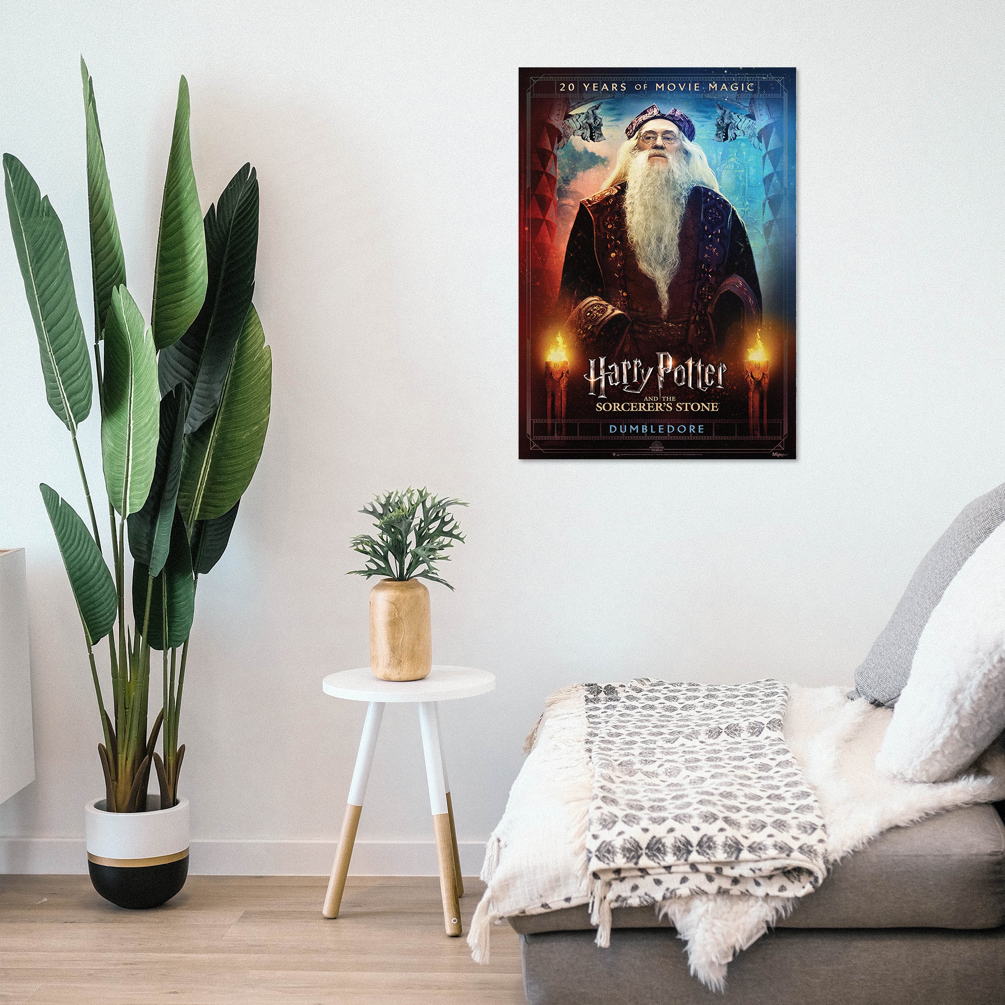 Harry Potter and the Sorcerers Stone (20th Anniversary - Dumbledore) MightyPrint™ Wall Art MP17240704