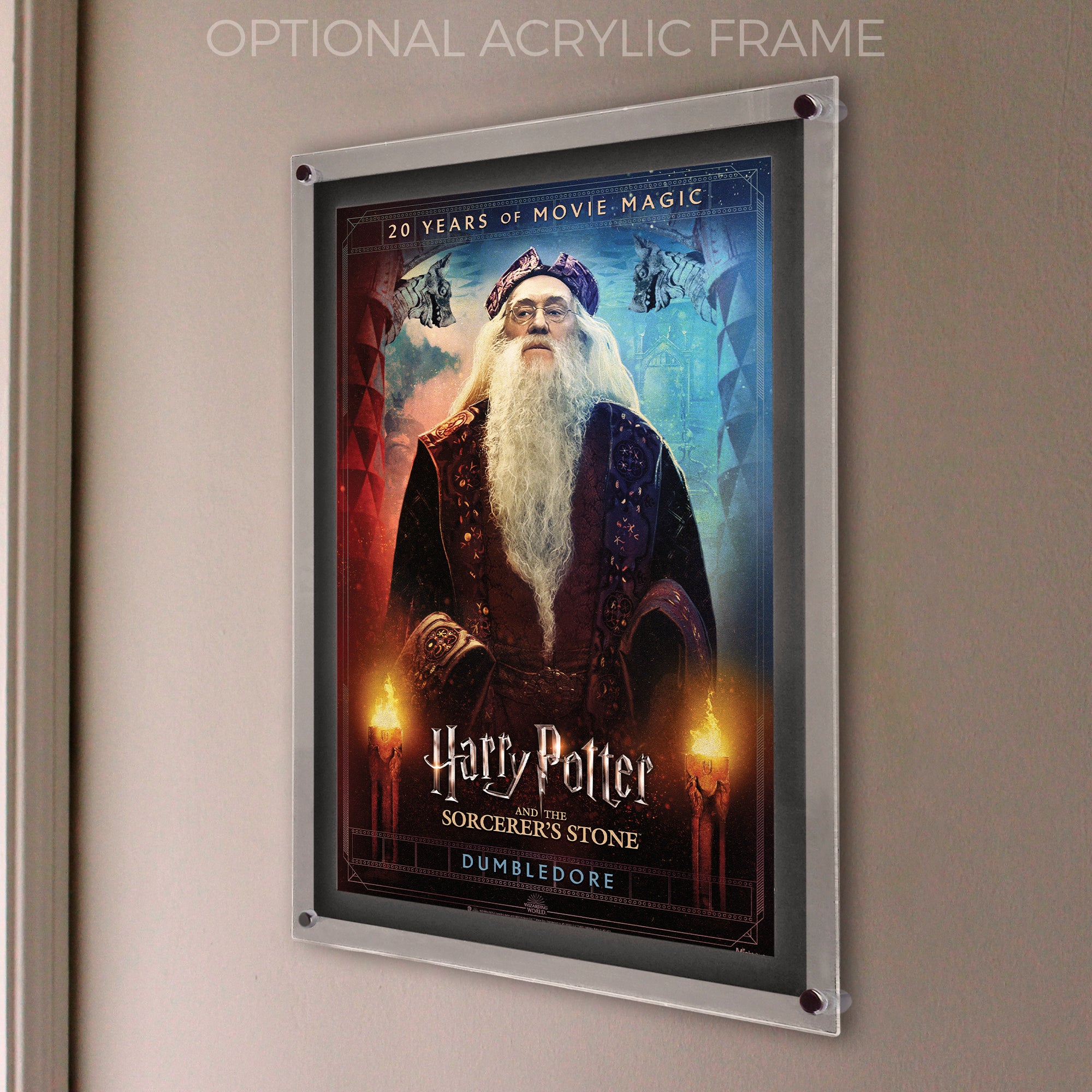 Harry Potter and the Sorcerers Stone (20th Anniversary - Dumbledore) MightyPrint™ Wall Art MP17240704