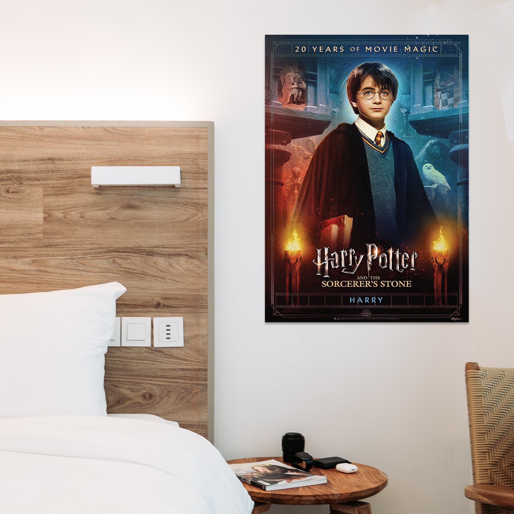 Harry Potter and the Sorcerers Stone (20th Anniversary - Harry) MightyPrint™ Wall Art MP17240705