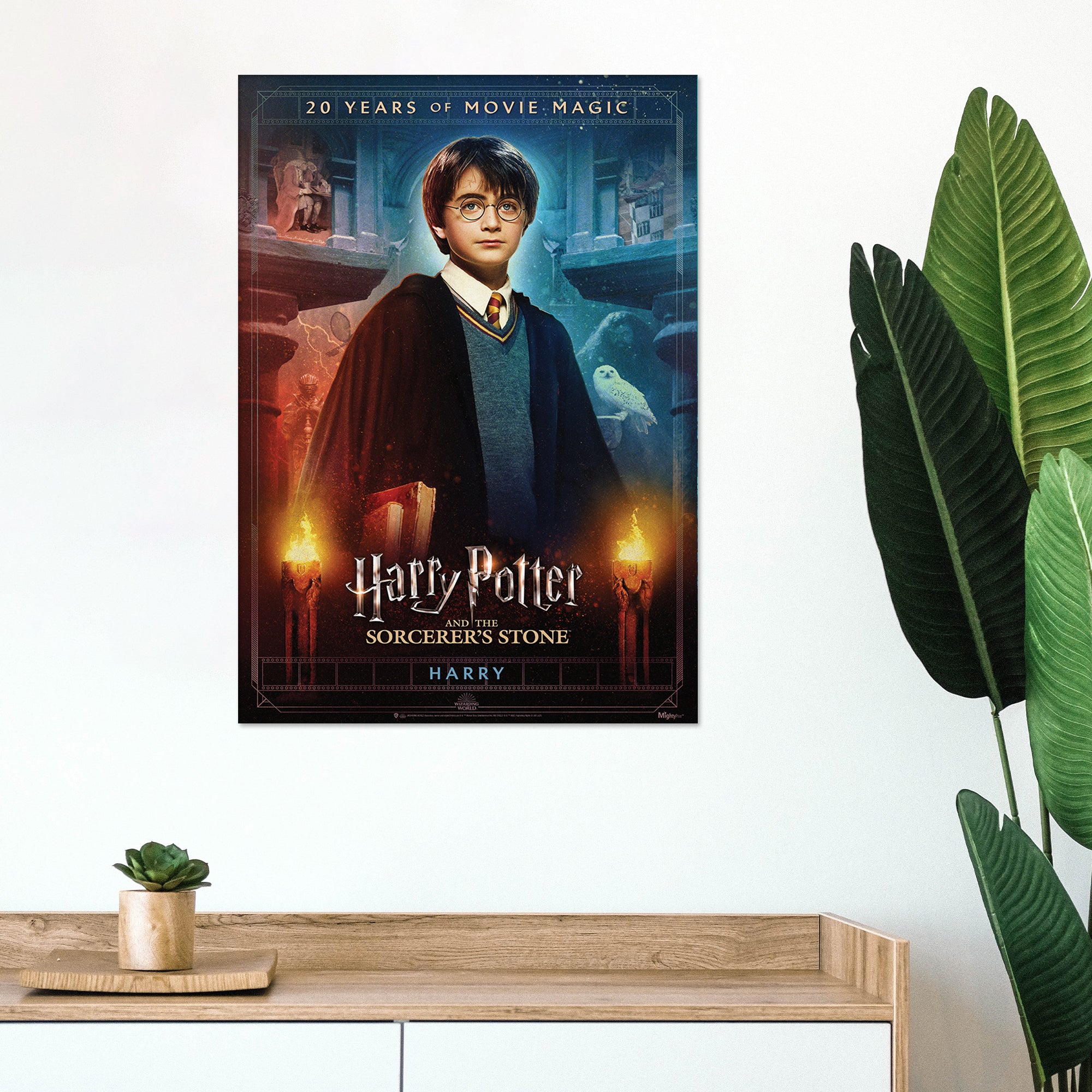 Harry Potter and the Sorcerers Stone (20th Anniversary - Harry) MightyPrint™ Wall Art MP17240705