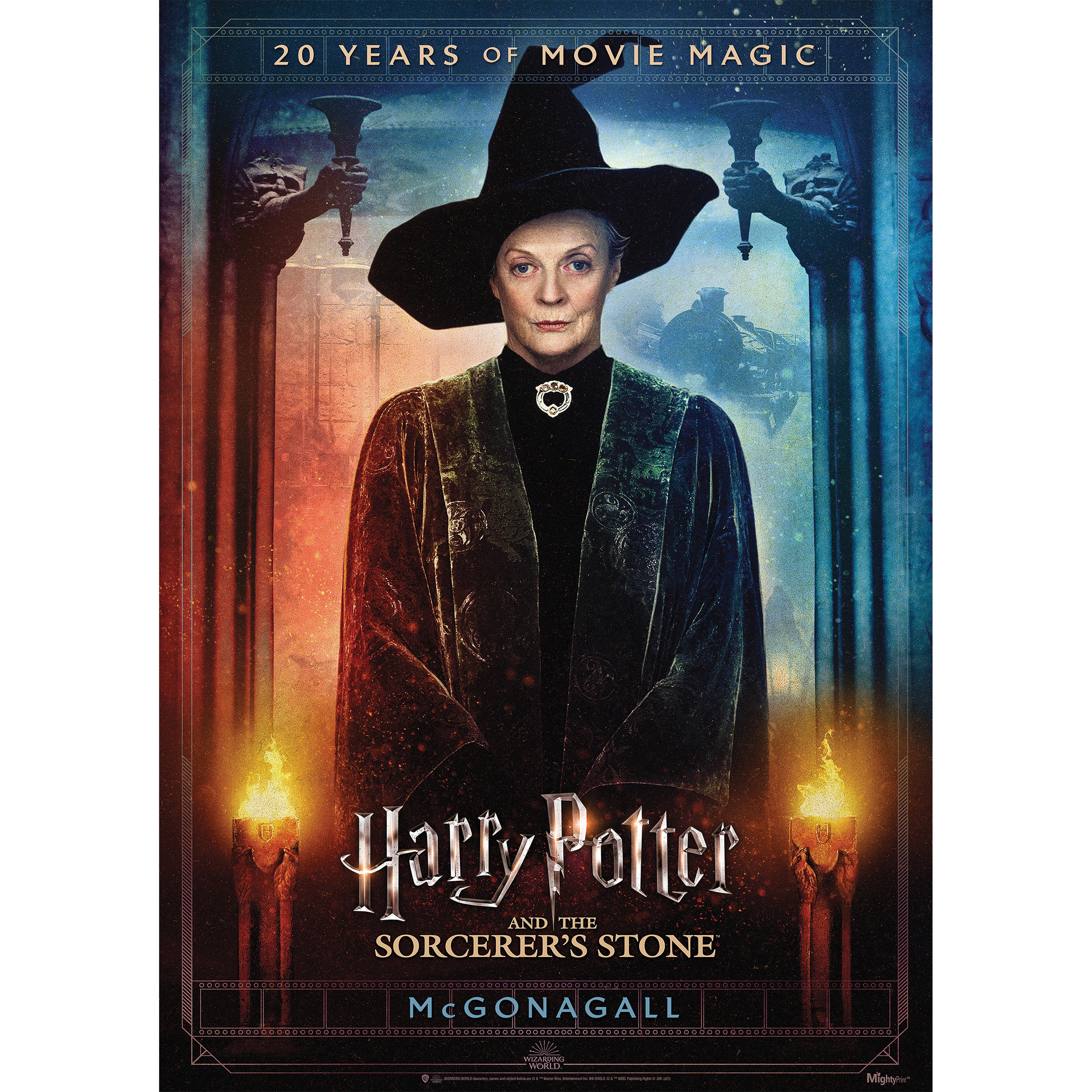 Harry Potter and the Sorcerers Stone (20th Anniversary - McGonagall) MightyPrint™ Wall Art MP17240706