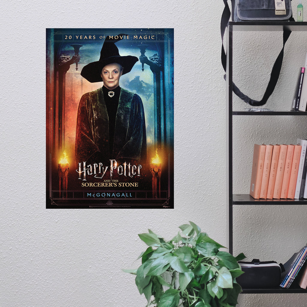 Harry Potter and the Sorcerers Stone (20th Anniversary - McGonagall) MightyPrint™ Wall Art MP17240706