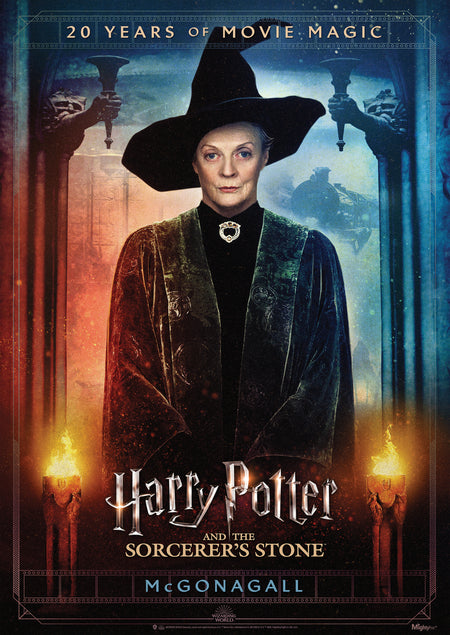 Harry Potter and the Sorcerers Stone (20th Anniversary - McGonagall) MightyPrint™ Wall Art MP17240706
