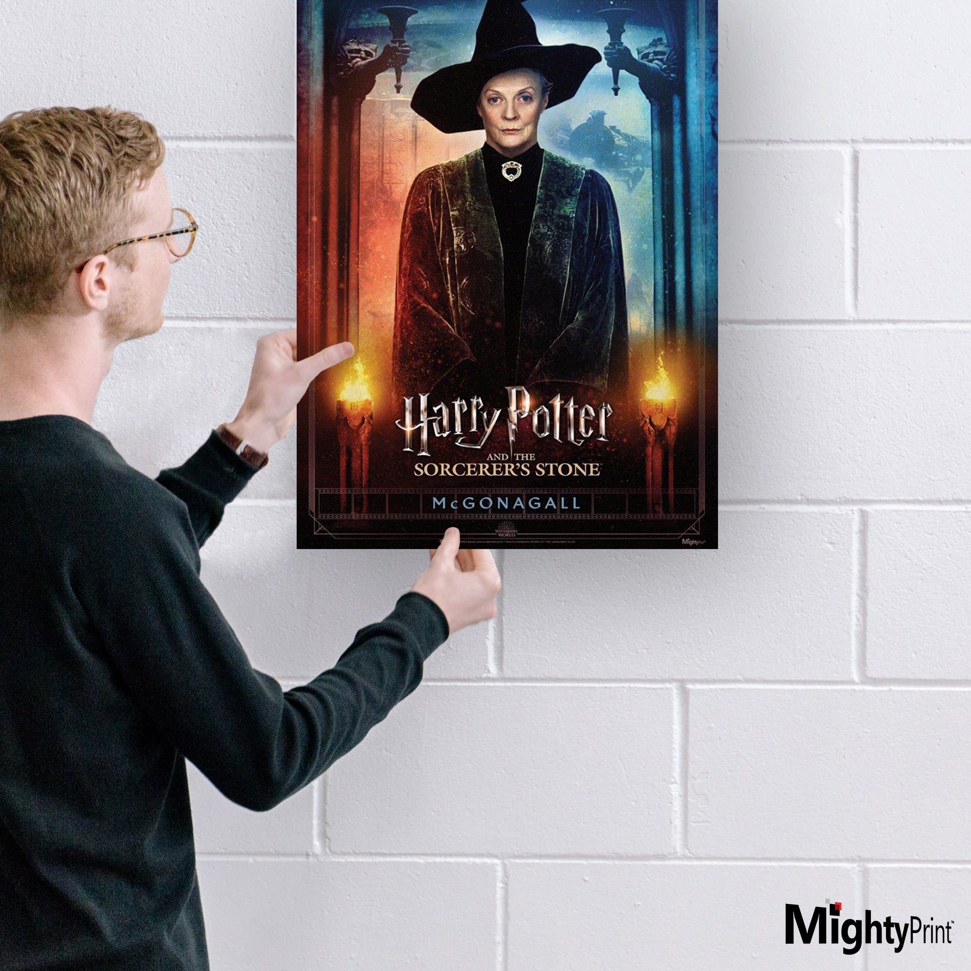 Harry Potter and the Sorcerers Stone (20th Anniversary - McGonagall) MightyPrint™ Wall Art MP17240706