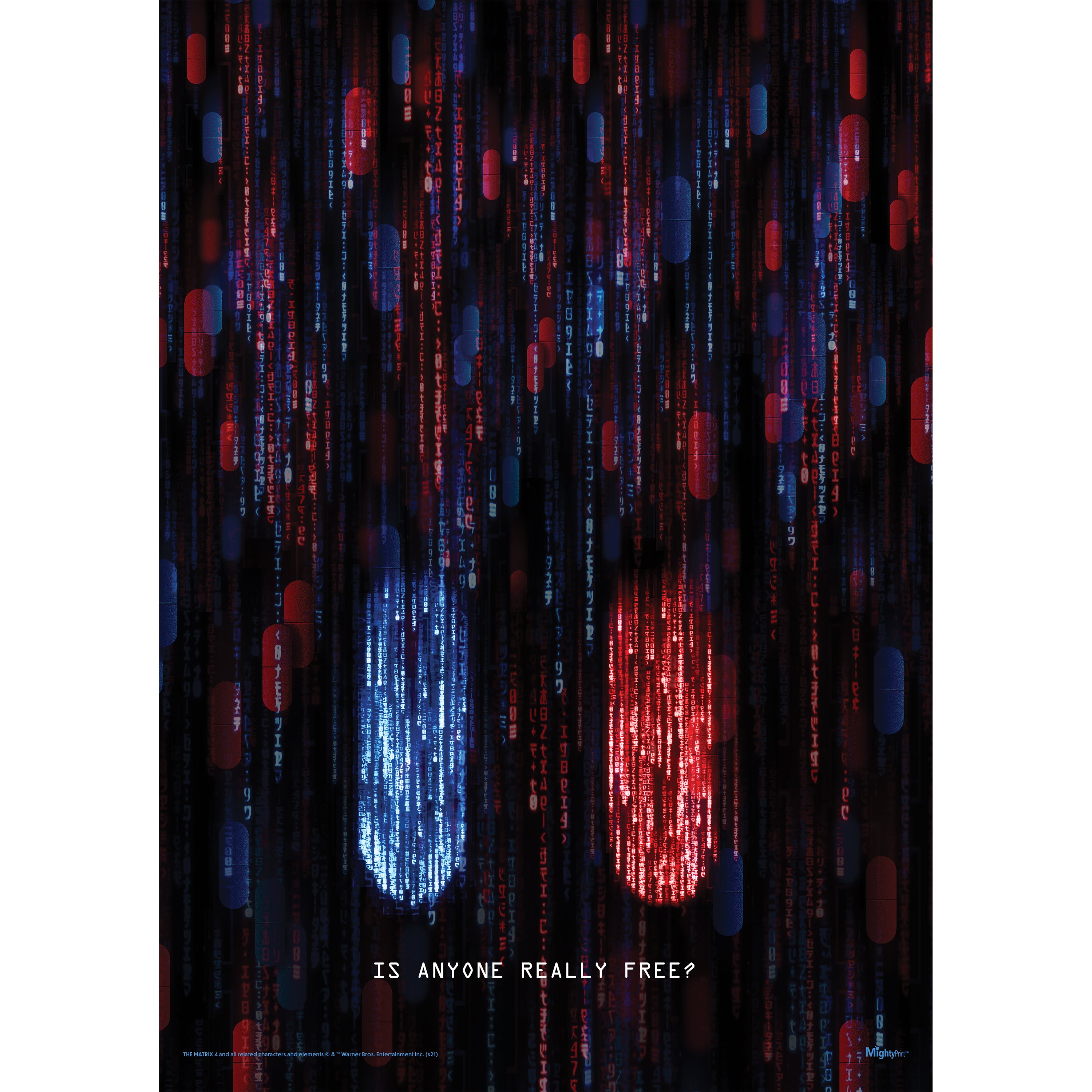 The Matrix Resurrections (Is Anyone Really Free) MightyPrint™ Wall Art MP17240707
