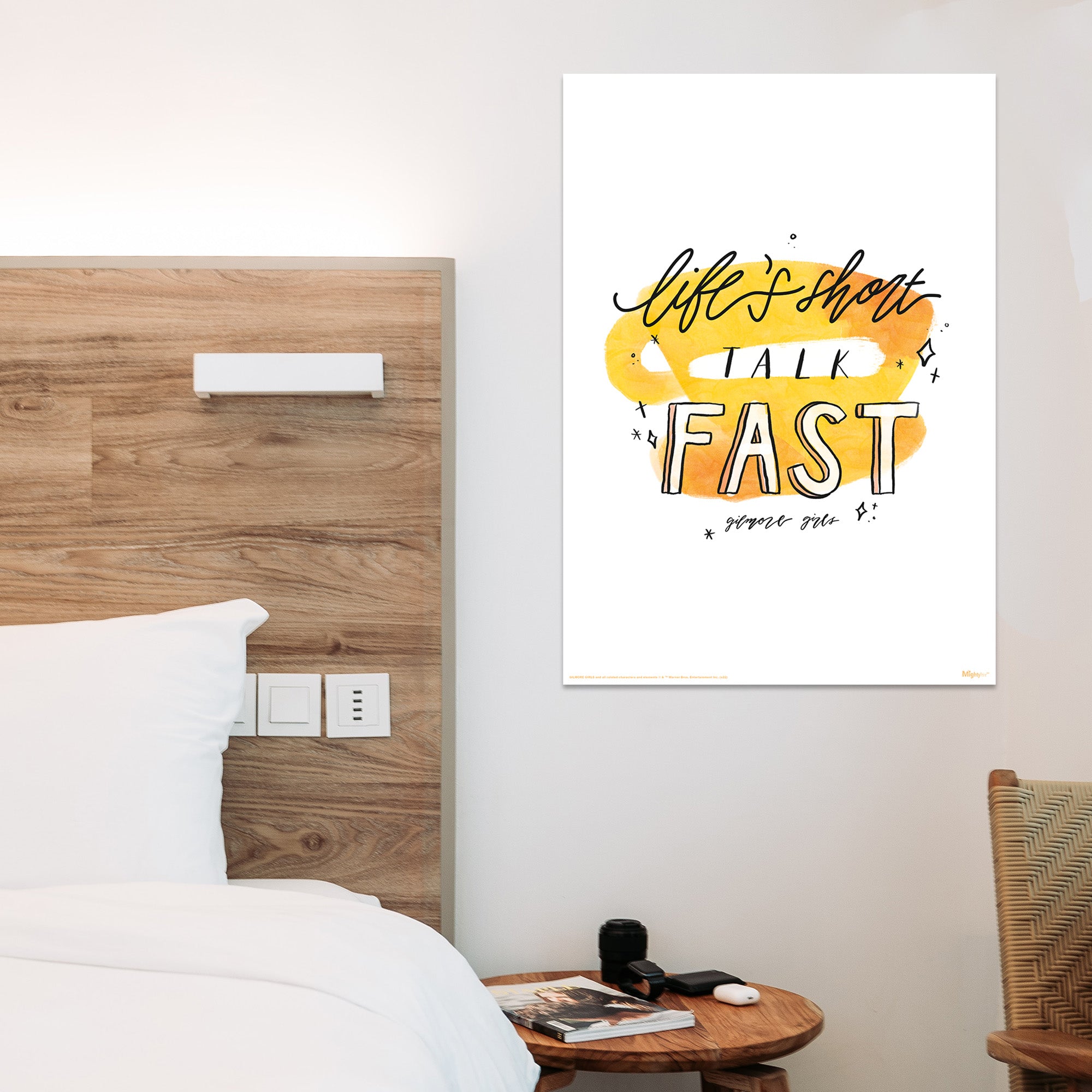 Gilmore Girls (Lifes Short Talk Fast) MightyPrint™ Wall Art MP17240710