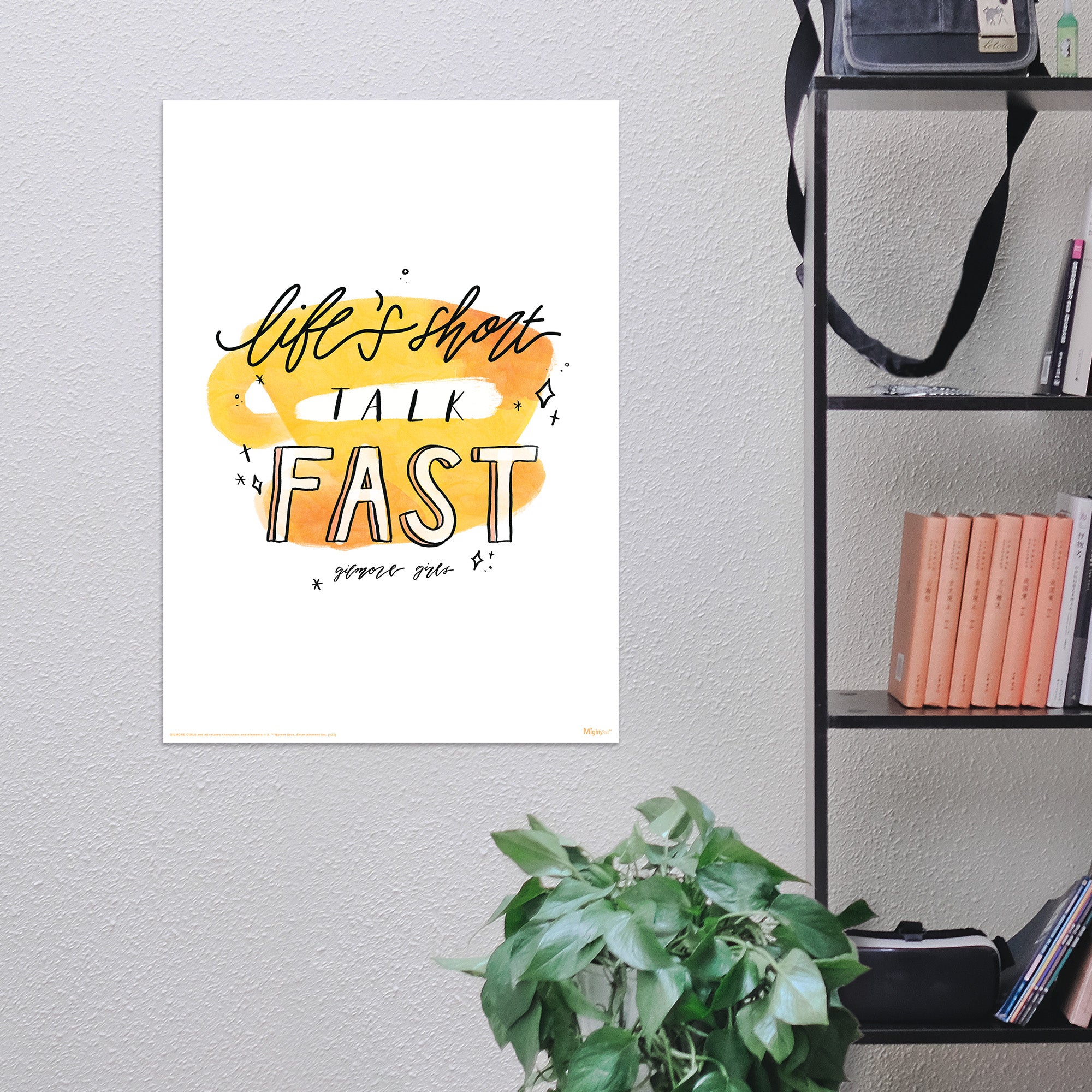 Gilmore Girls (Lifes Short Talk Fast) MightyPrint™ Wall Art MP17240710