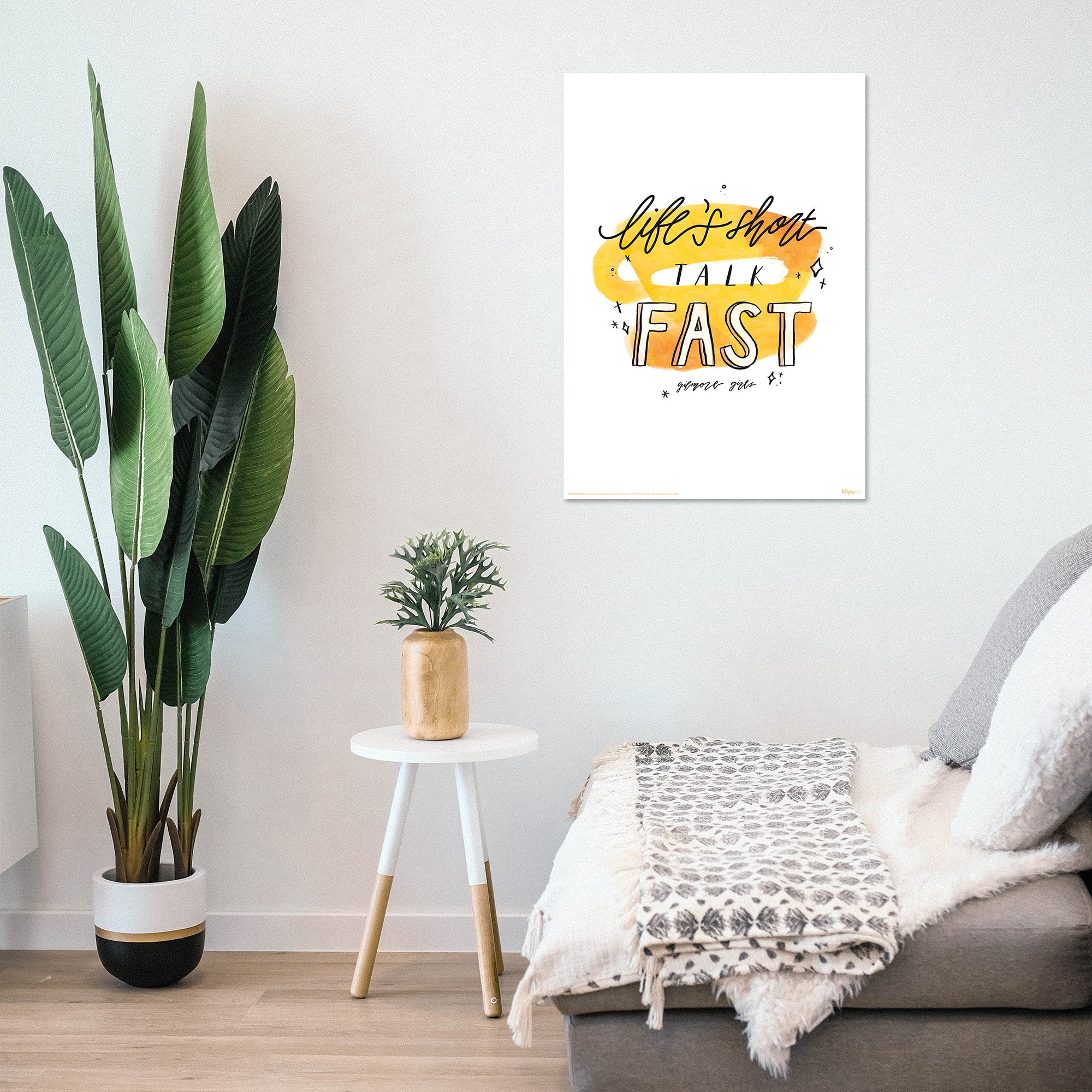 Gilmore Girls (Lifes Short Talk Fast) MightyPrint™ Wall Art MP17240710