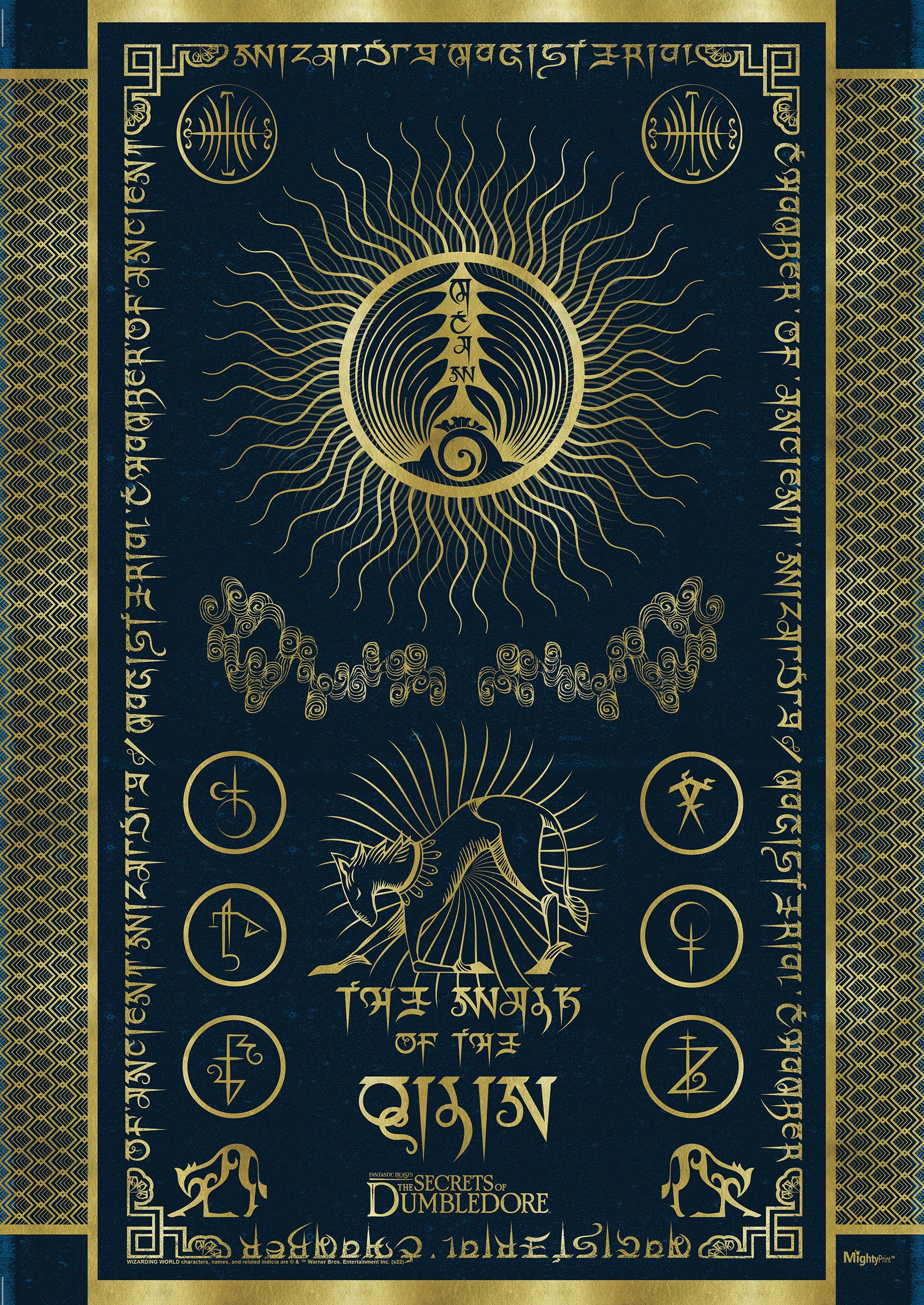 Fantastic Beasts: The Secrets of Dumbledore (Walk of the Qilin) MightyPrint™ Wall Art MP17240733