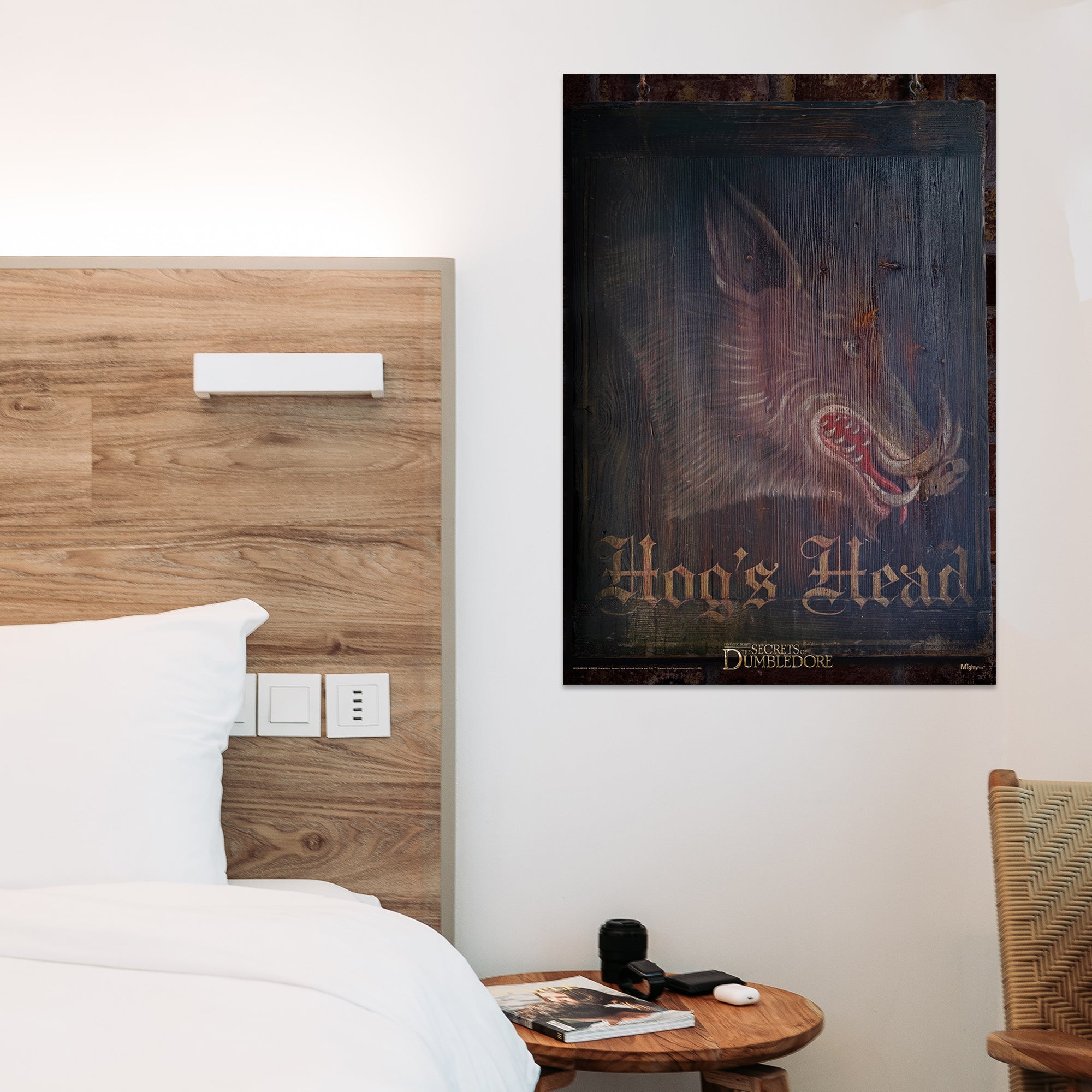 Fantastic Beasts: The Secrets of Dumbledore (Hogs Head Sign) MightyPrint™ Wall Art MP17240734